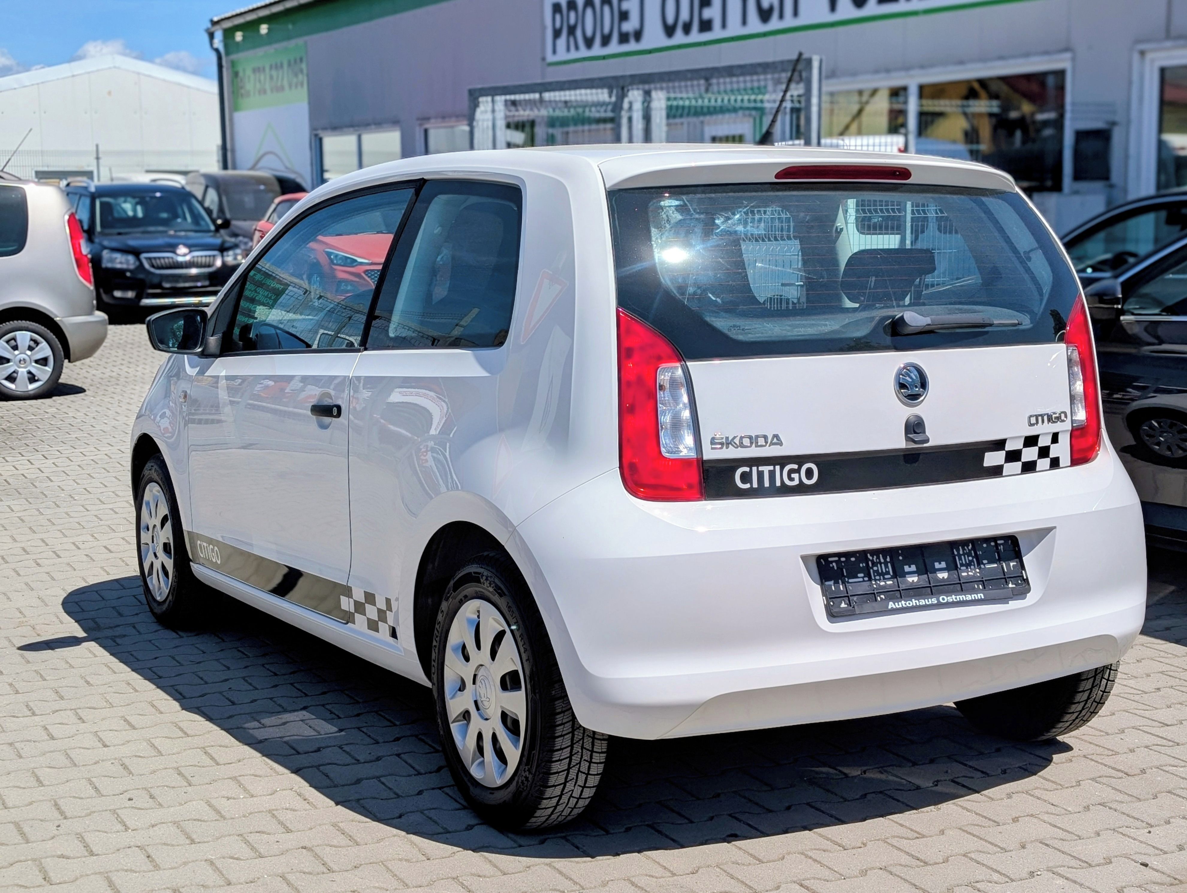 Škoda Citigo, 1.0MPi 44kW 89TKM 2015 KLIMA - fotka 3