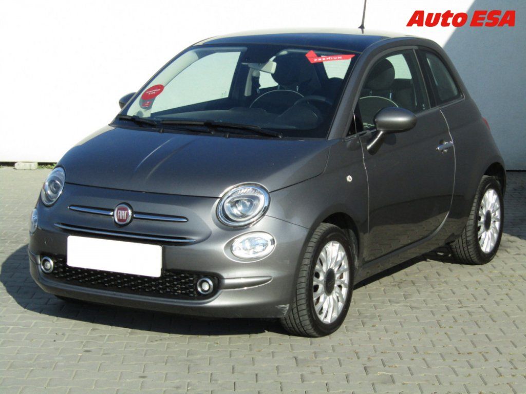 Fiat 500, 1.2,kůže,AC - fotka 3
