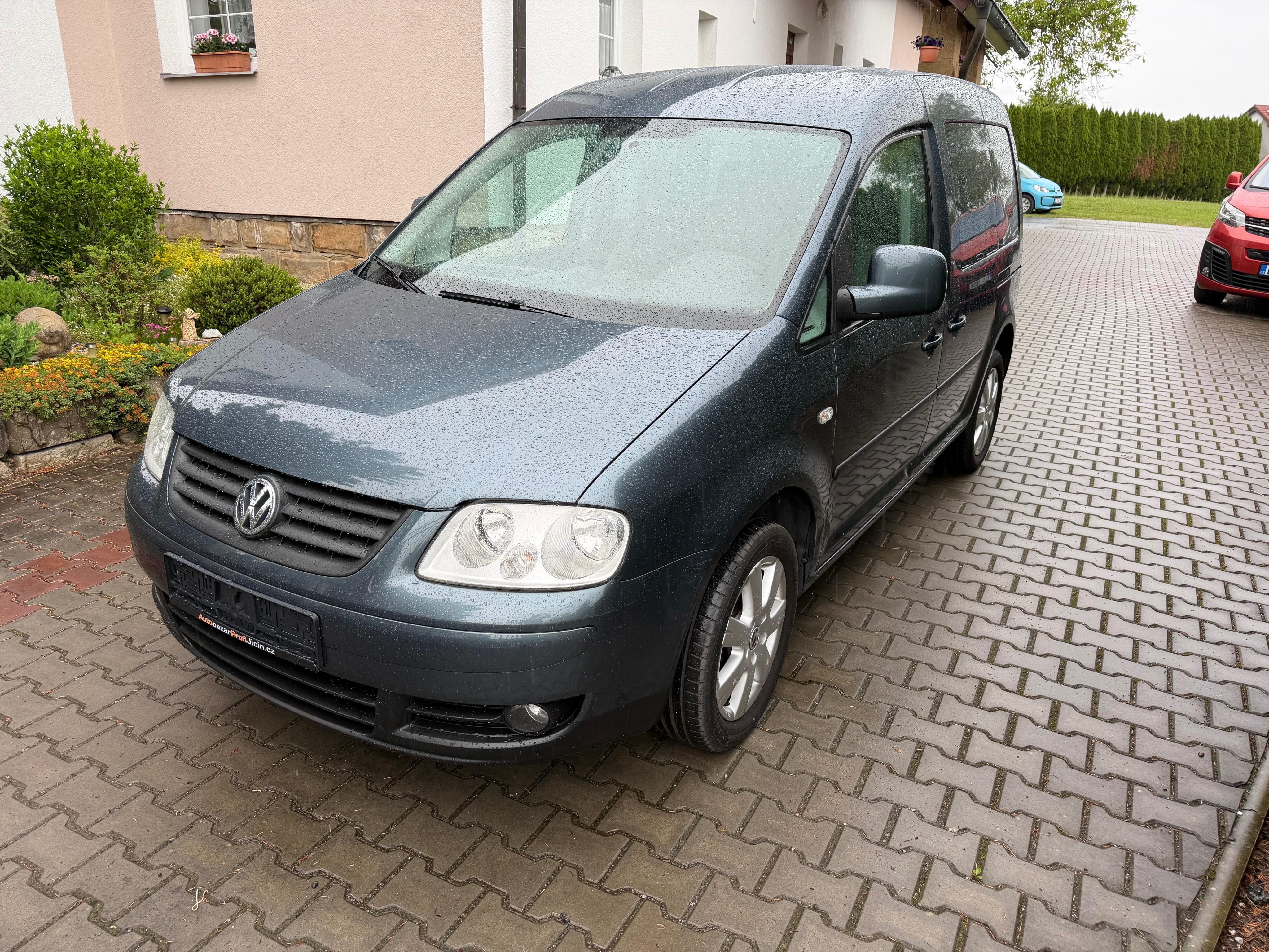 Volkswagen Caddy, 1,9 TDi/ 77Kw klima Tažné