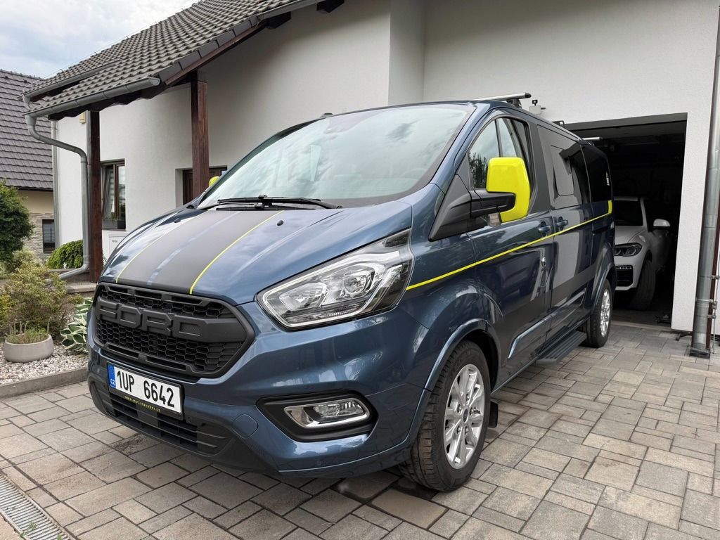 Ford Tourneo Custom, L2 Camper 110kw EcoBlue Hybrid - fotka 3