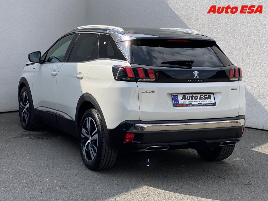 Peugeot 3008, 1.2PT,GT Line,LED,navi - fotka 6