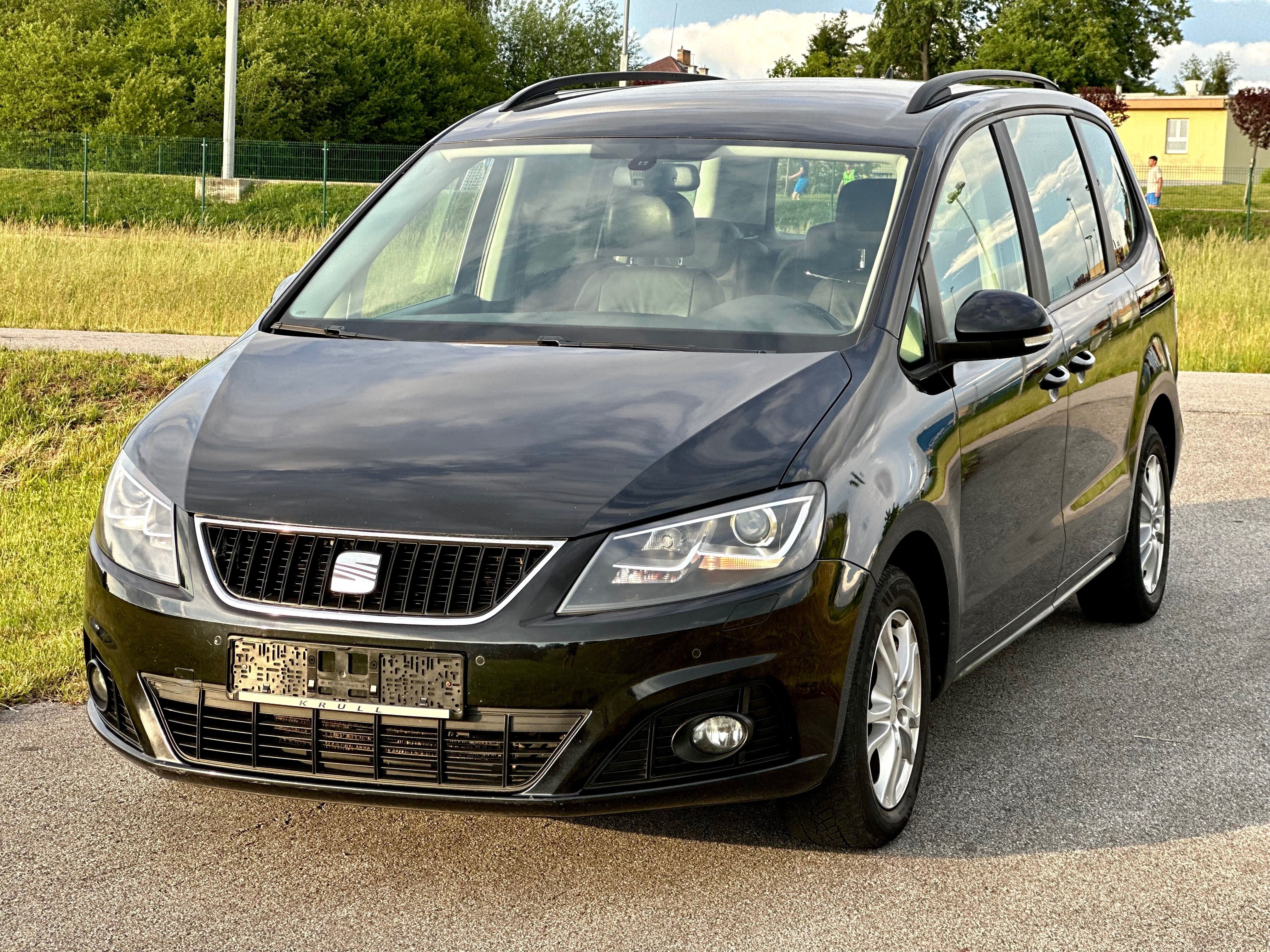 Seat Alhambra, 2.0tdi DSG Kůže Webasto Závěs
