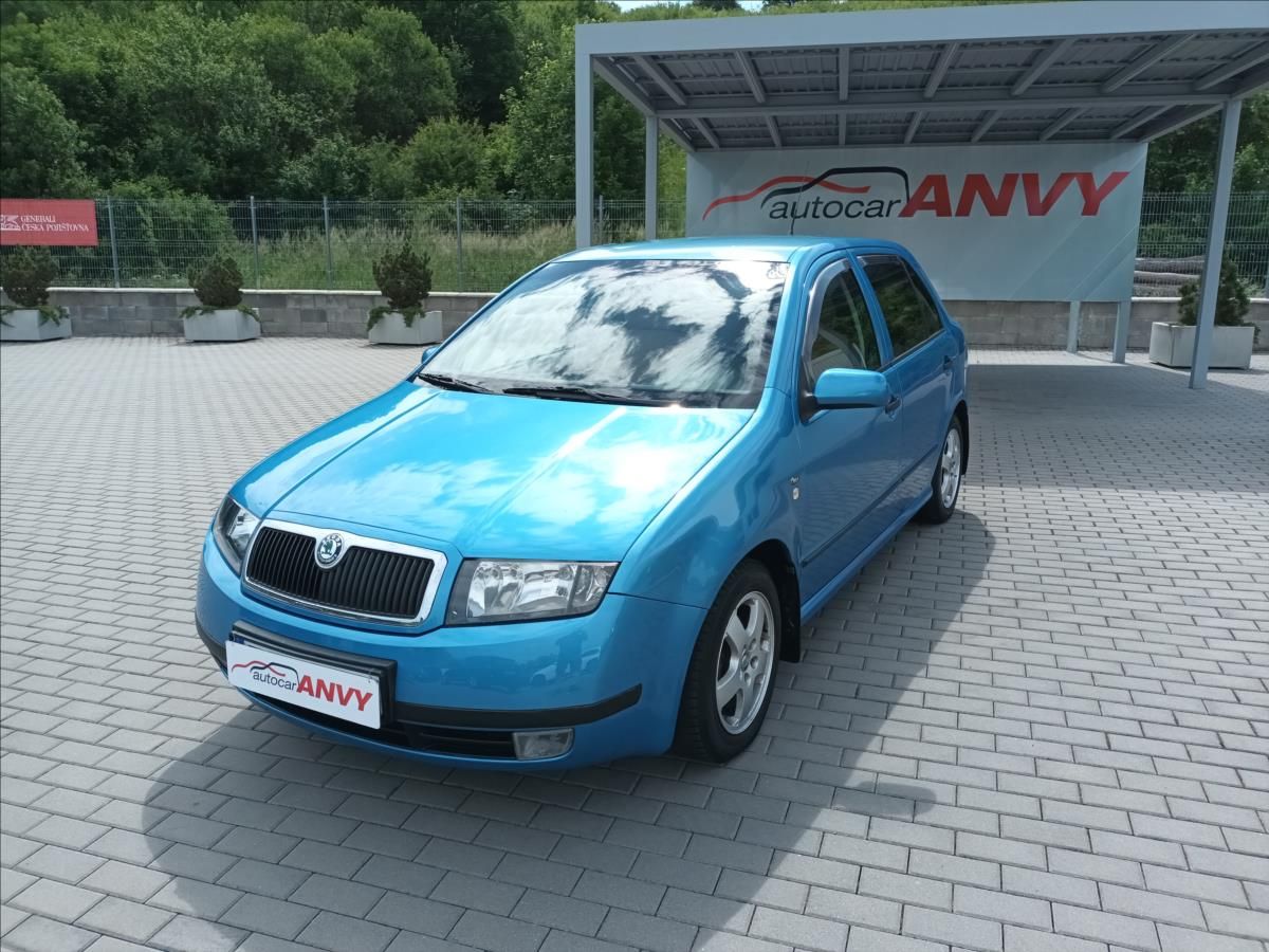 Škoda Fabia, 1,4 16V,74KW,ČR,KLIMA,KOLA,