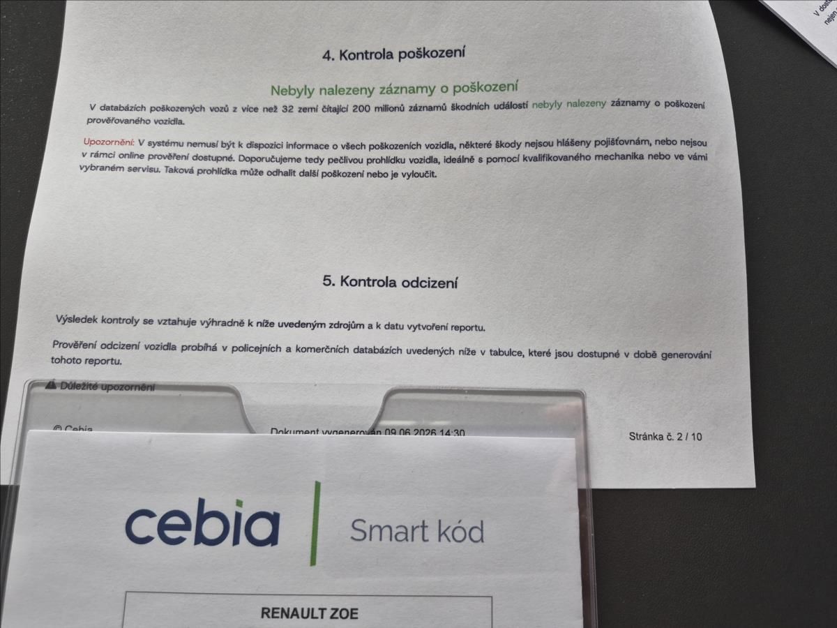 Renault ZOE, Experience S.KNIHA V ZÁRUCE - fotka 4