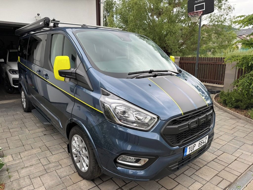 Ford Tourneo Custom, L2 Camper 110kw EcoBlue Hybrid - fotka 2