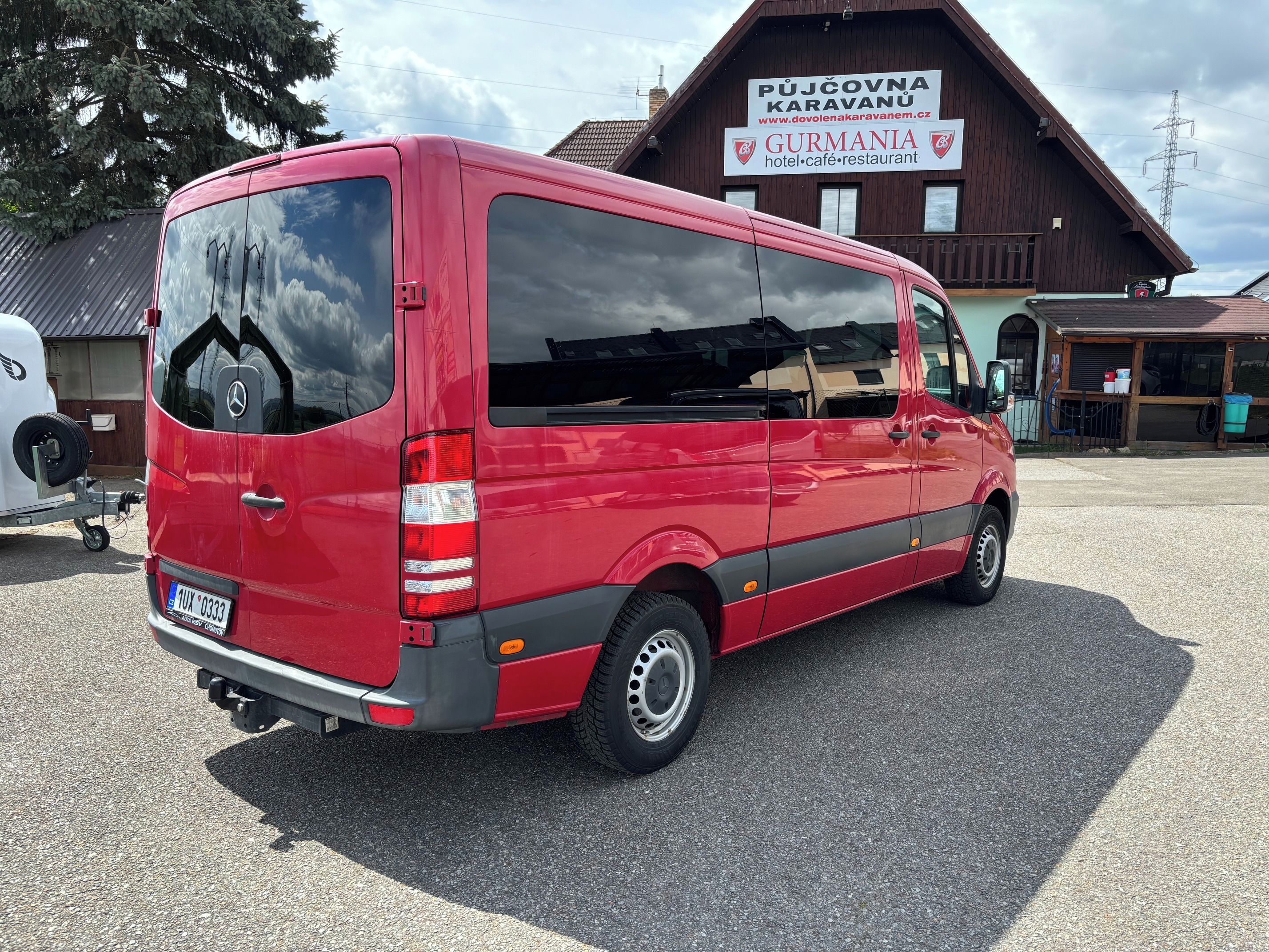 Mercedes-Benz Sprinter, 9 míst, tažné, DPH, Webasto - fotka 5