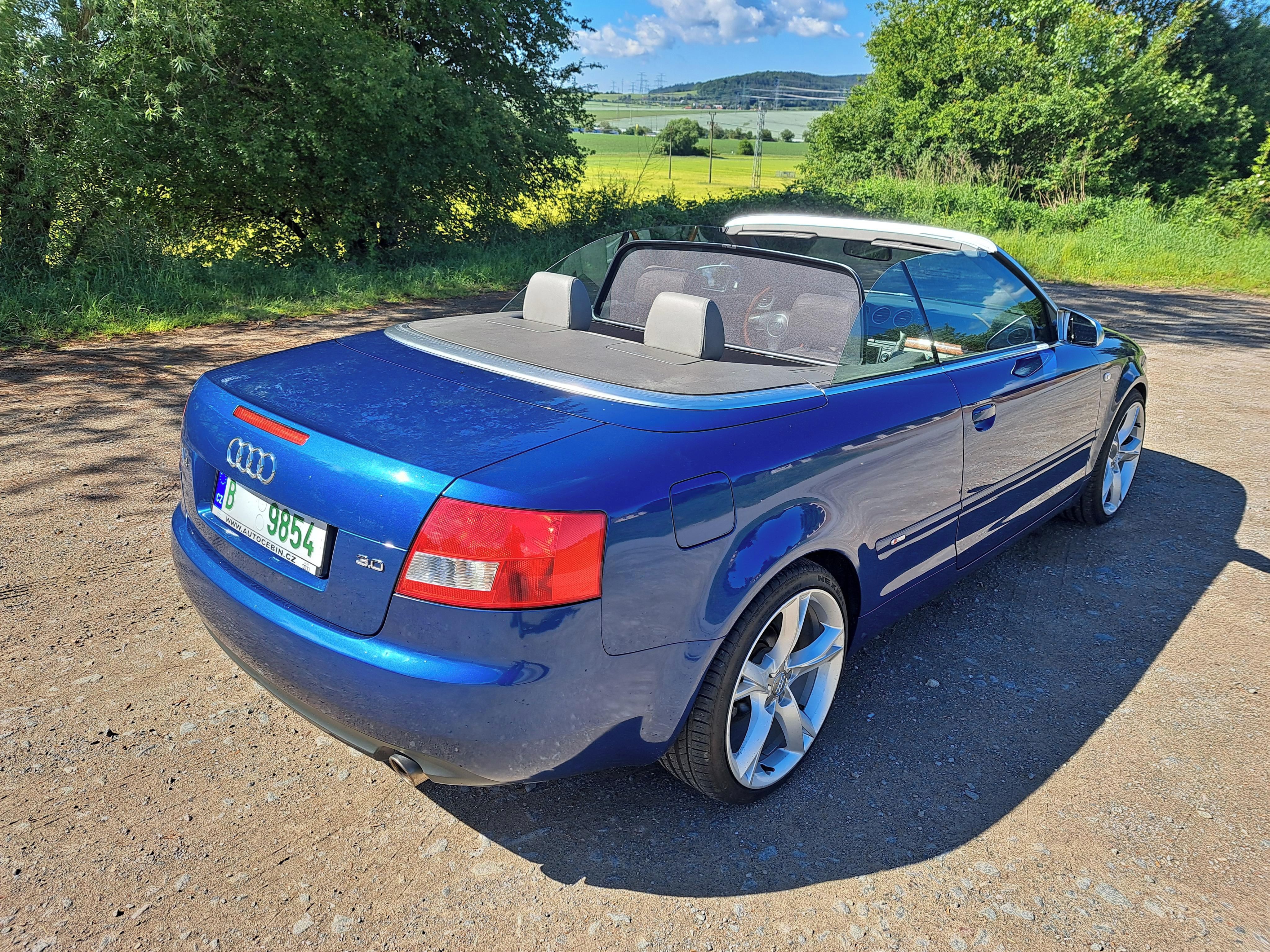 Audi A4, 3.0 V6, MANUÁL, TAŽNÉ, TOP! - fotka 5