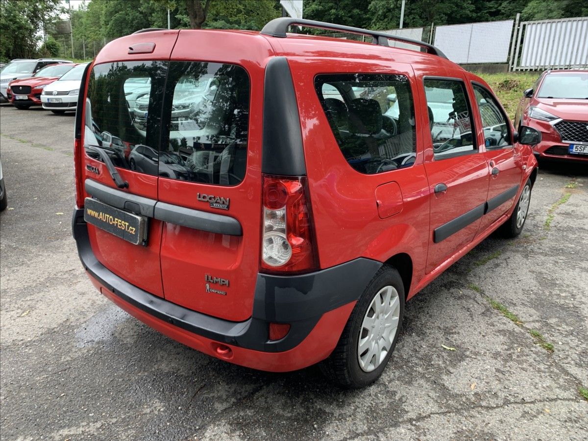 Dacia Logan, 1,4 i 1.MAJITEL,ČR,SERVISKA - fotka 5