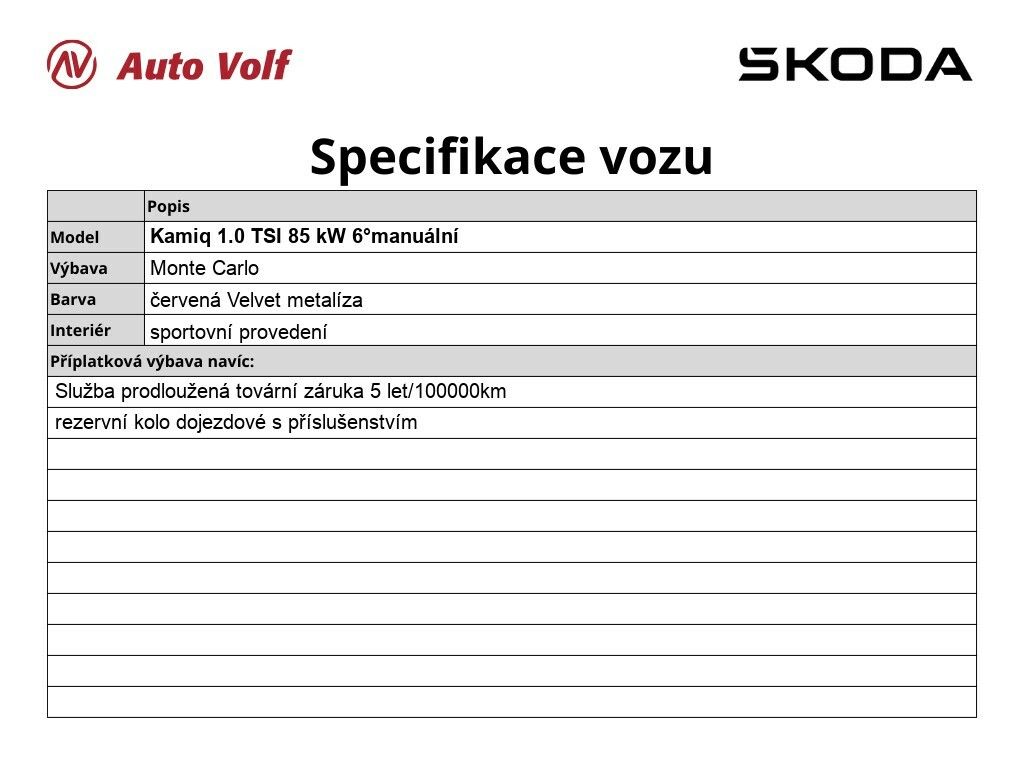 Škoda Kamiq, Monte Carlo 1.0 TSI 85 Kw - fotka 2