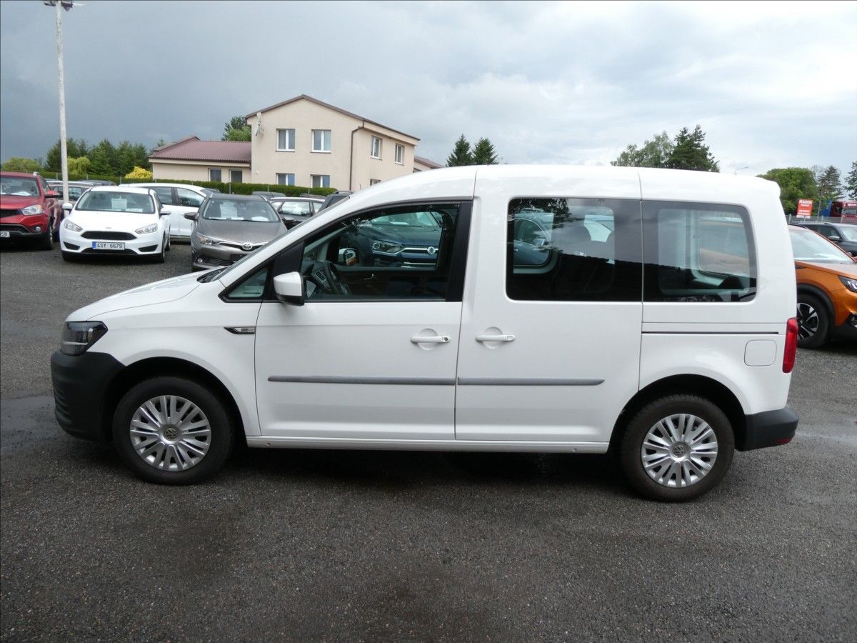 Volkswagen Caddy, 2,0 TDi 1.majitel,závěs,tempom - fotka 2
