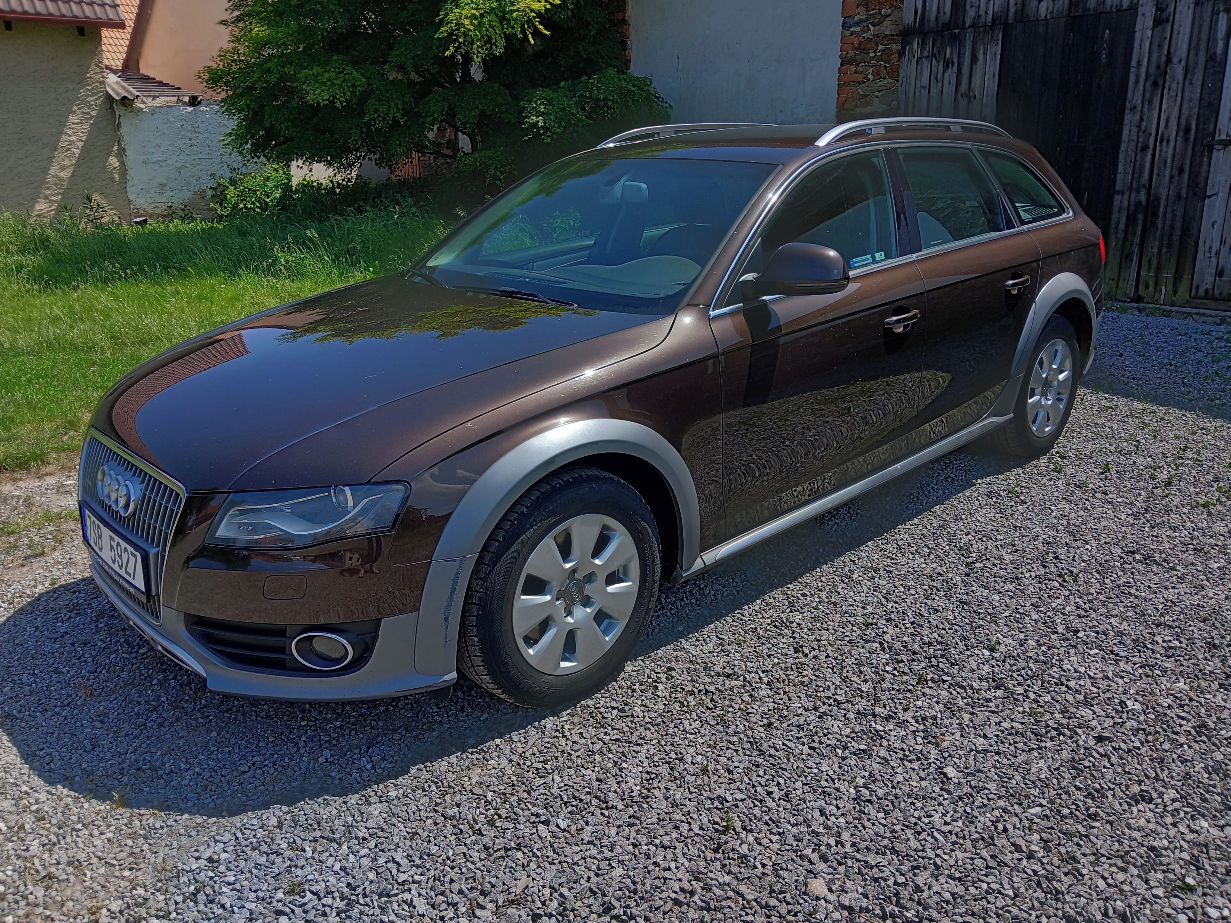 Audi A4 allroad, serviska, STK 2/27