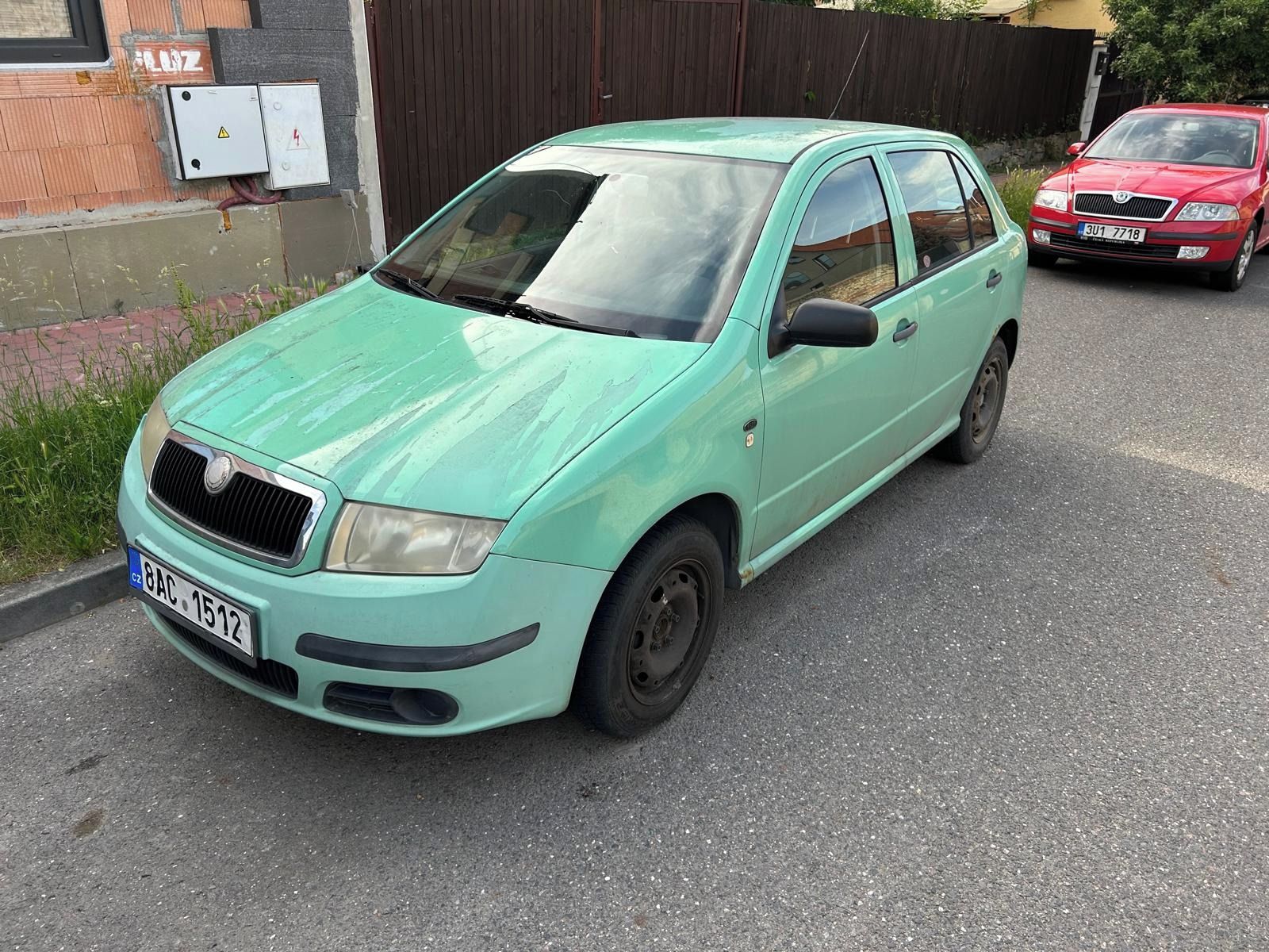 Škoda Fabia, Škoda Fabia 2001 "pistacie" - fotka 5