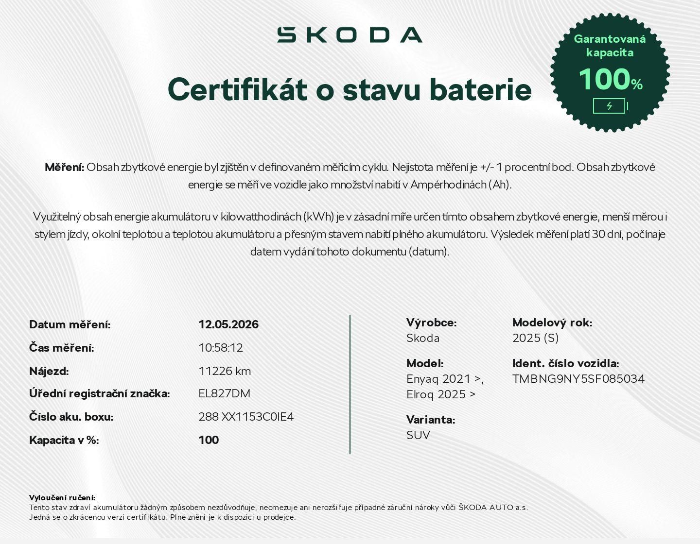 Škoda Elroq, 50 125 kW ESSENCE/TAŽNÉ Z.,R19 - fotka 6