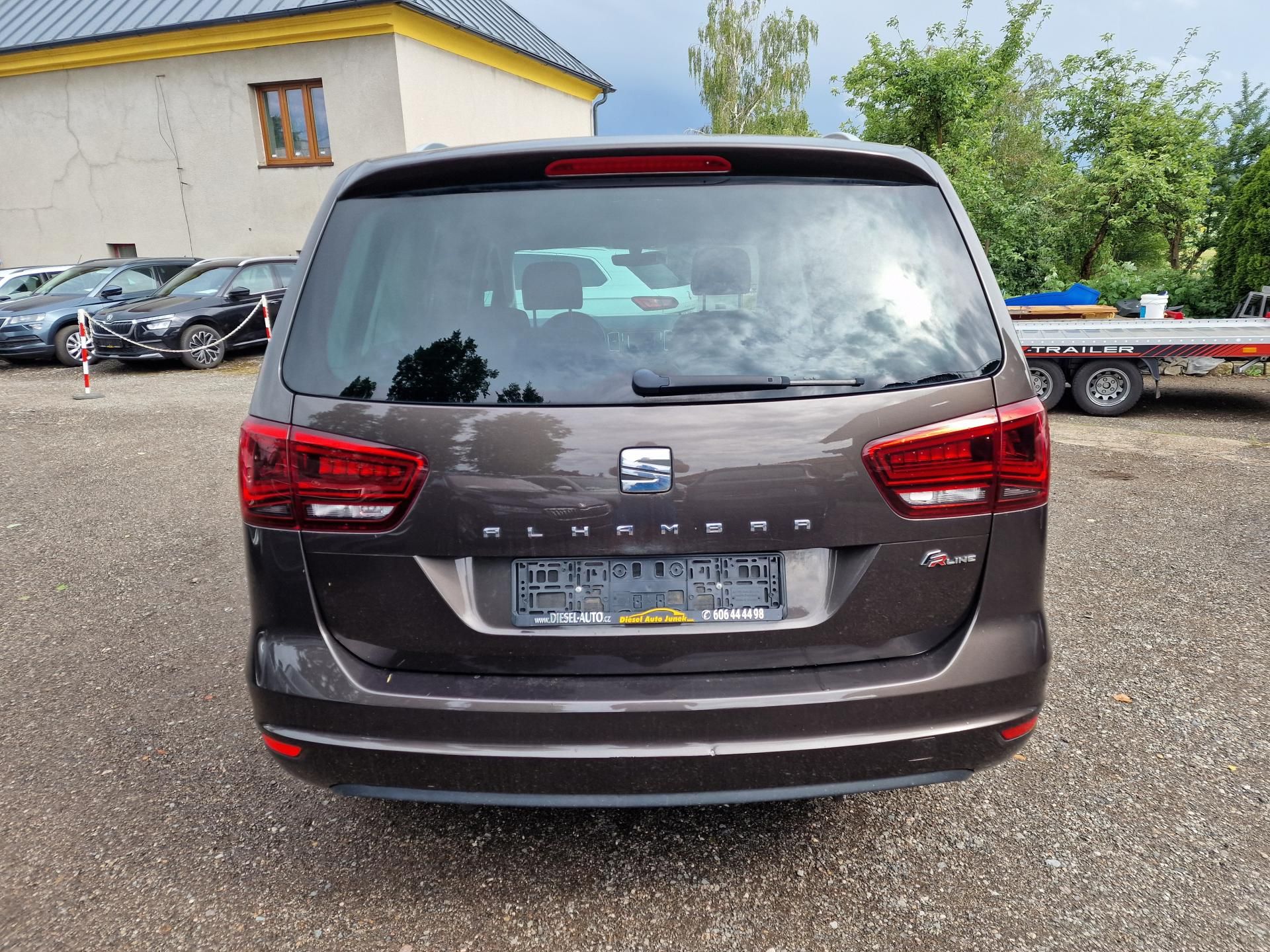 Seat Alhambra, 2,0TDI 110KW FR-LINE ALCANTARA - fotka 6