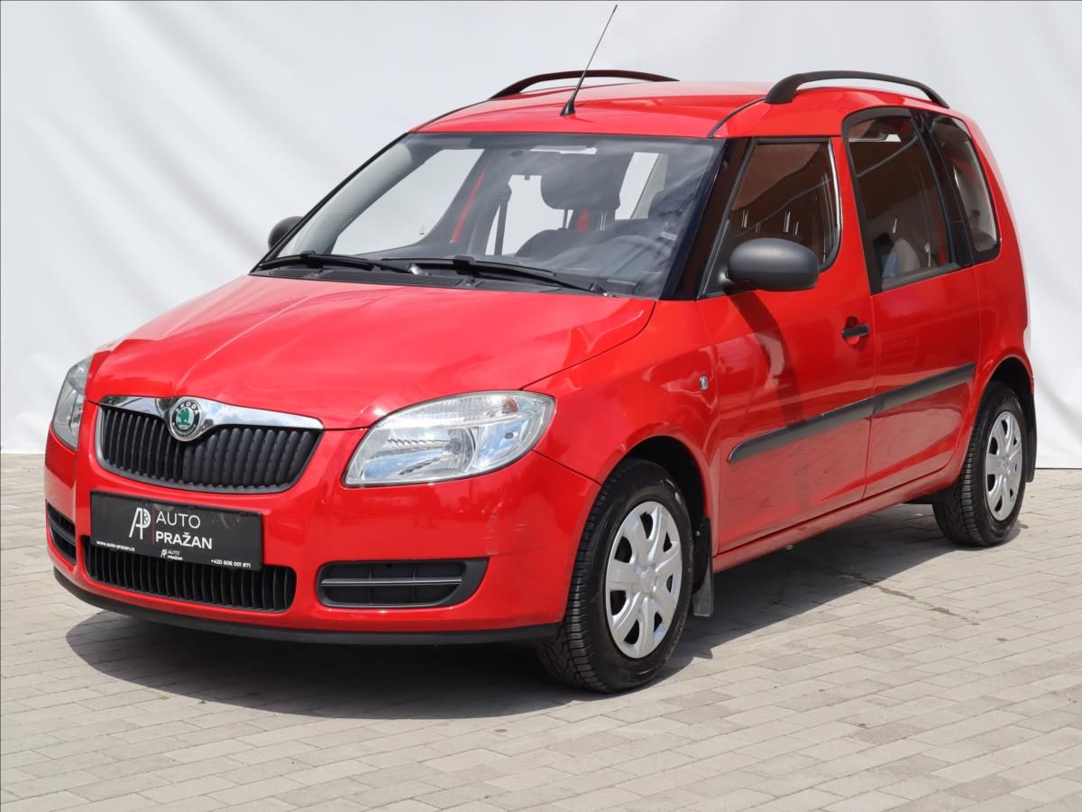 Škoda Roomster, 1,4 i 16V Park Senzory, Tažné - fotka 3