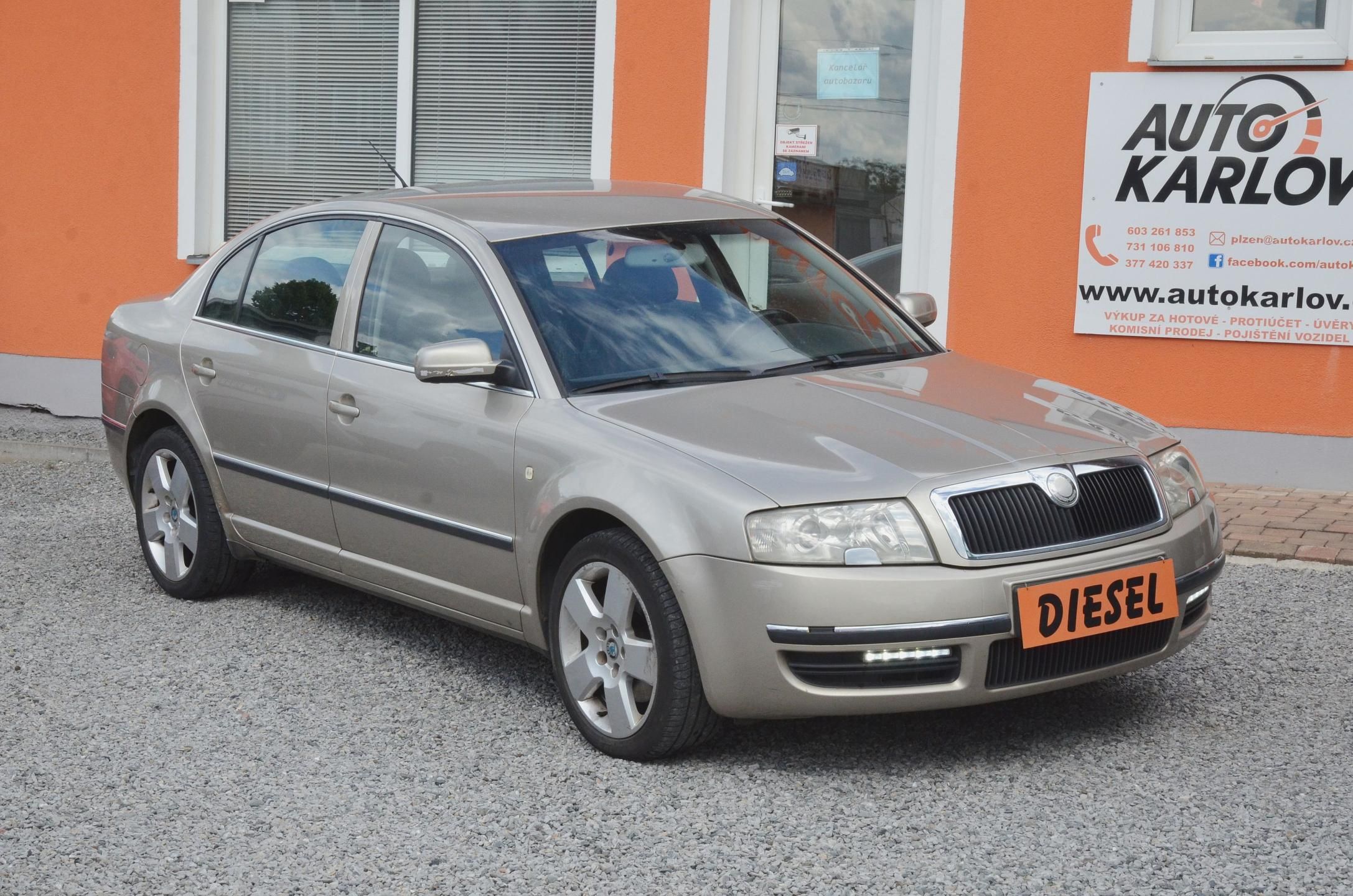 Škoda Superb, 2.5 TDi V6 / ČR / STK 04/2028