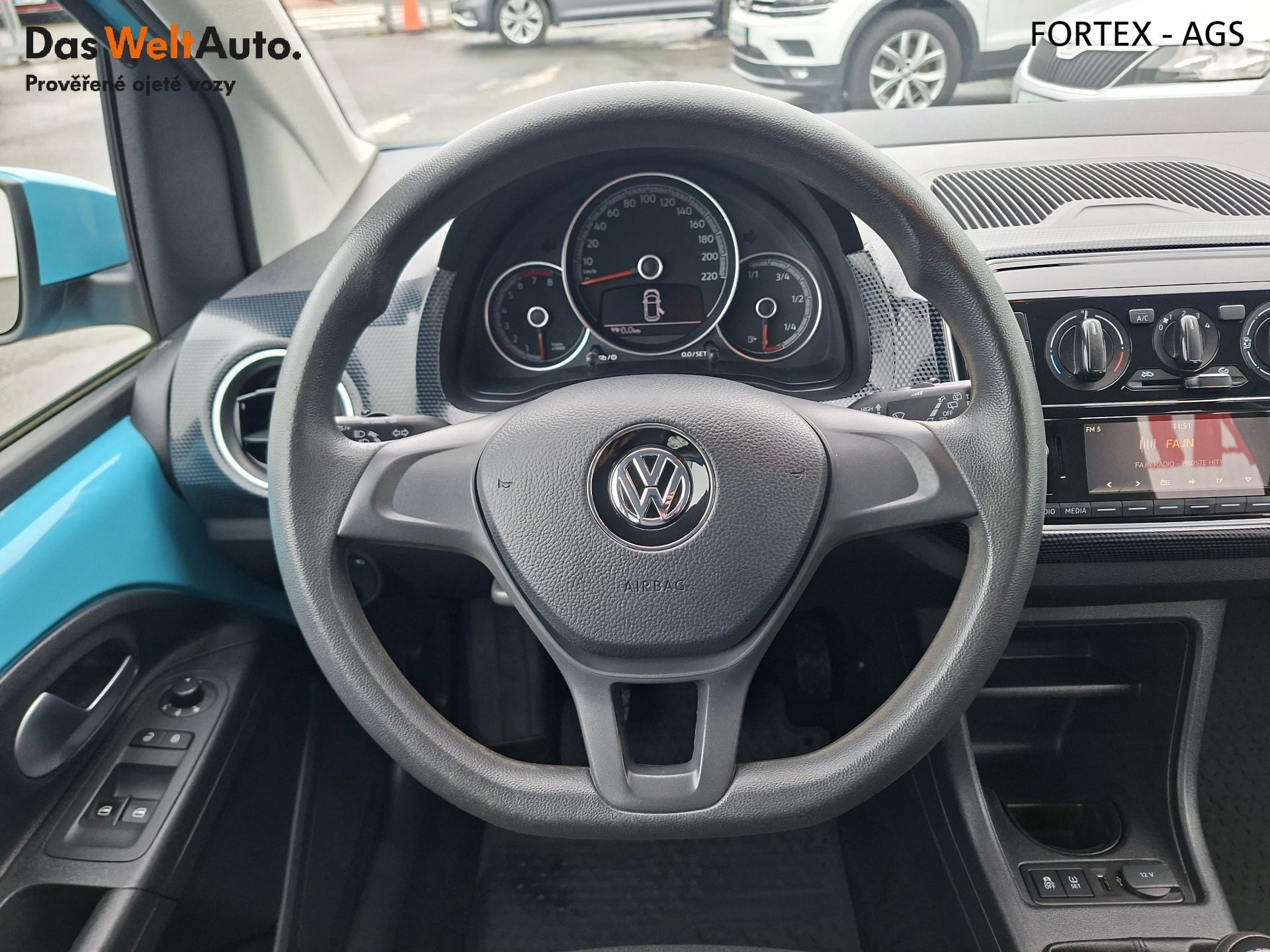 Volkswagen Up!, Move, 1.0 MPi,44kW,Park.senzor - fotka 5