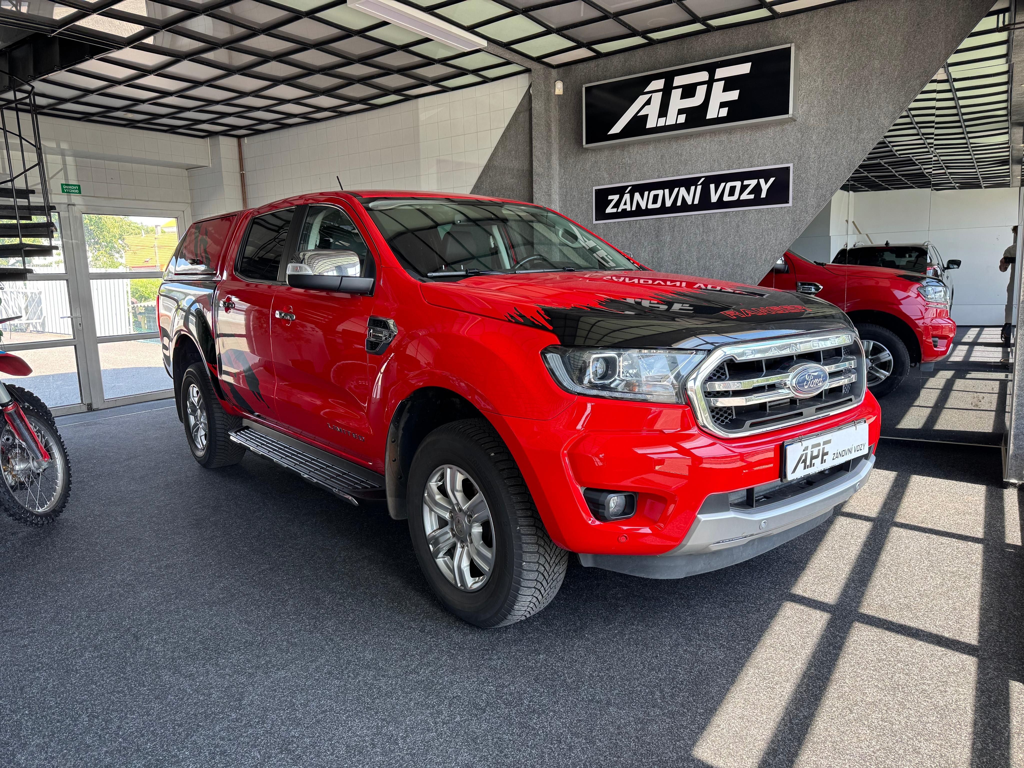 Ford Ranger, 2.0TDCi, LIMITED 157kW DPH ČR