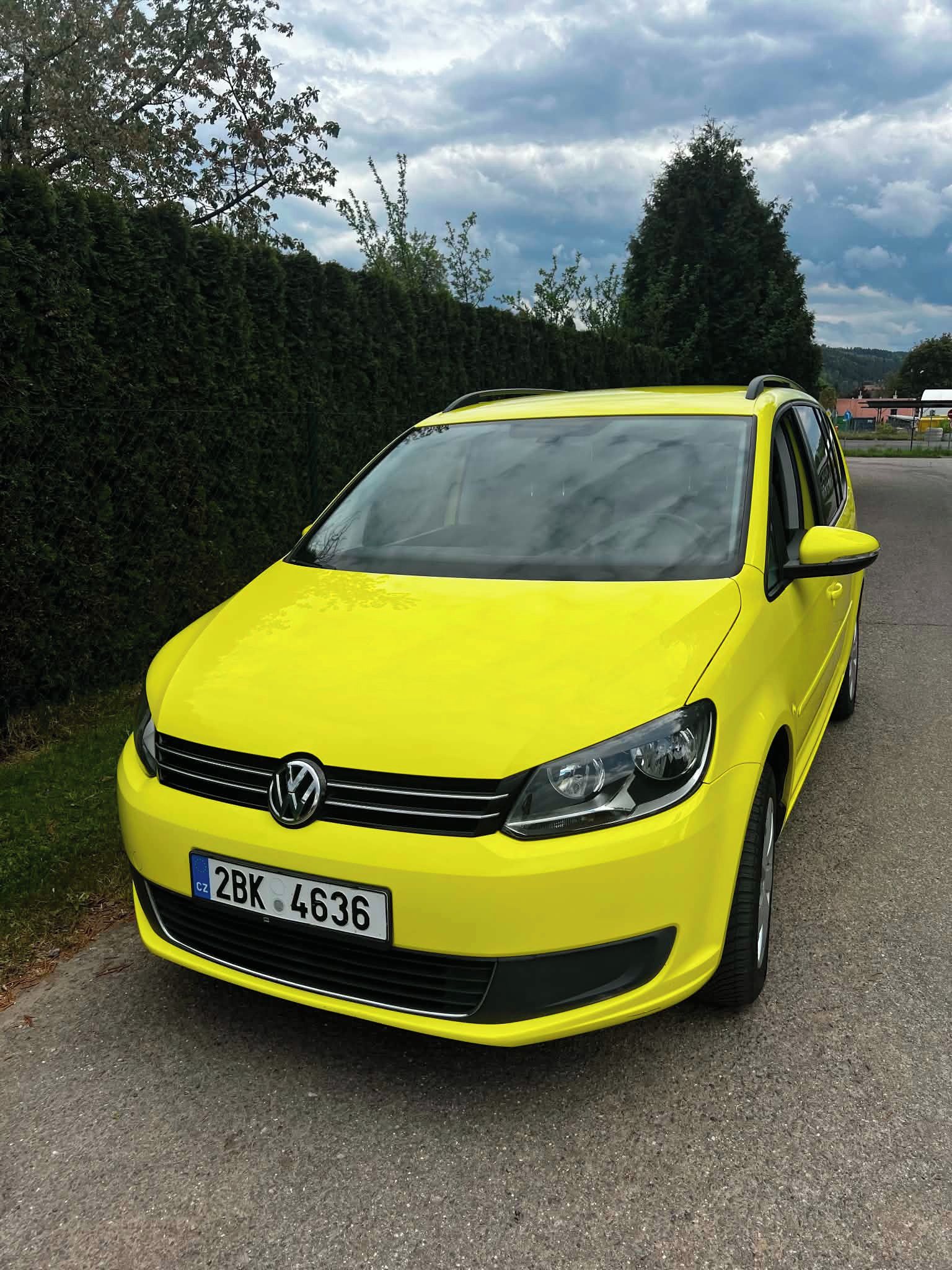 Volkswagen Touran, Volkswagen Touran servisováno