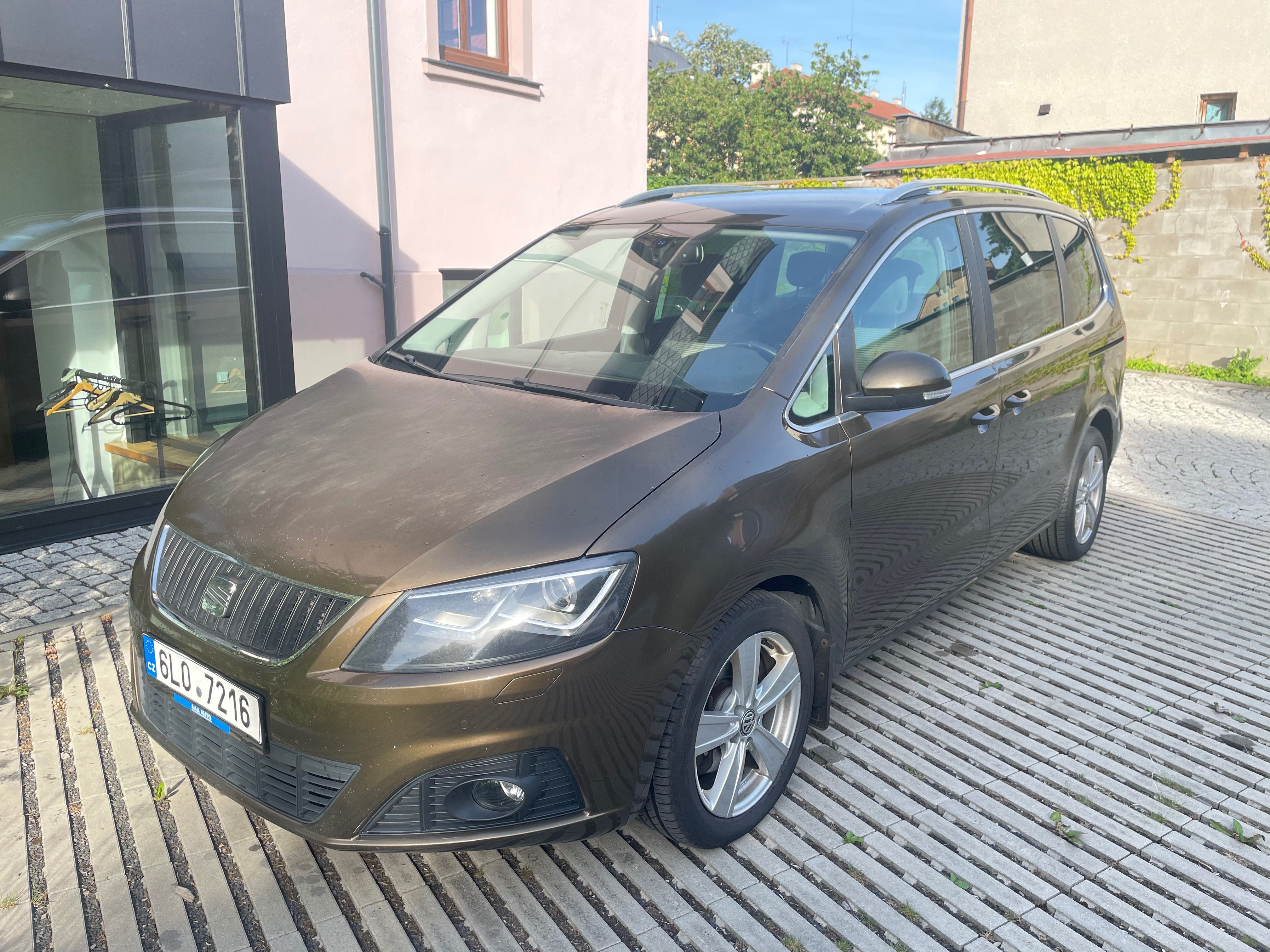Seat Alhambra, 2,0 TDI, automat, výborný stav