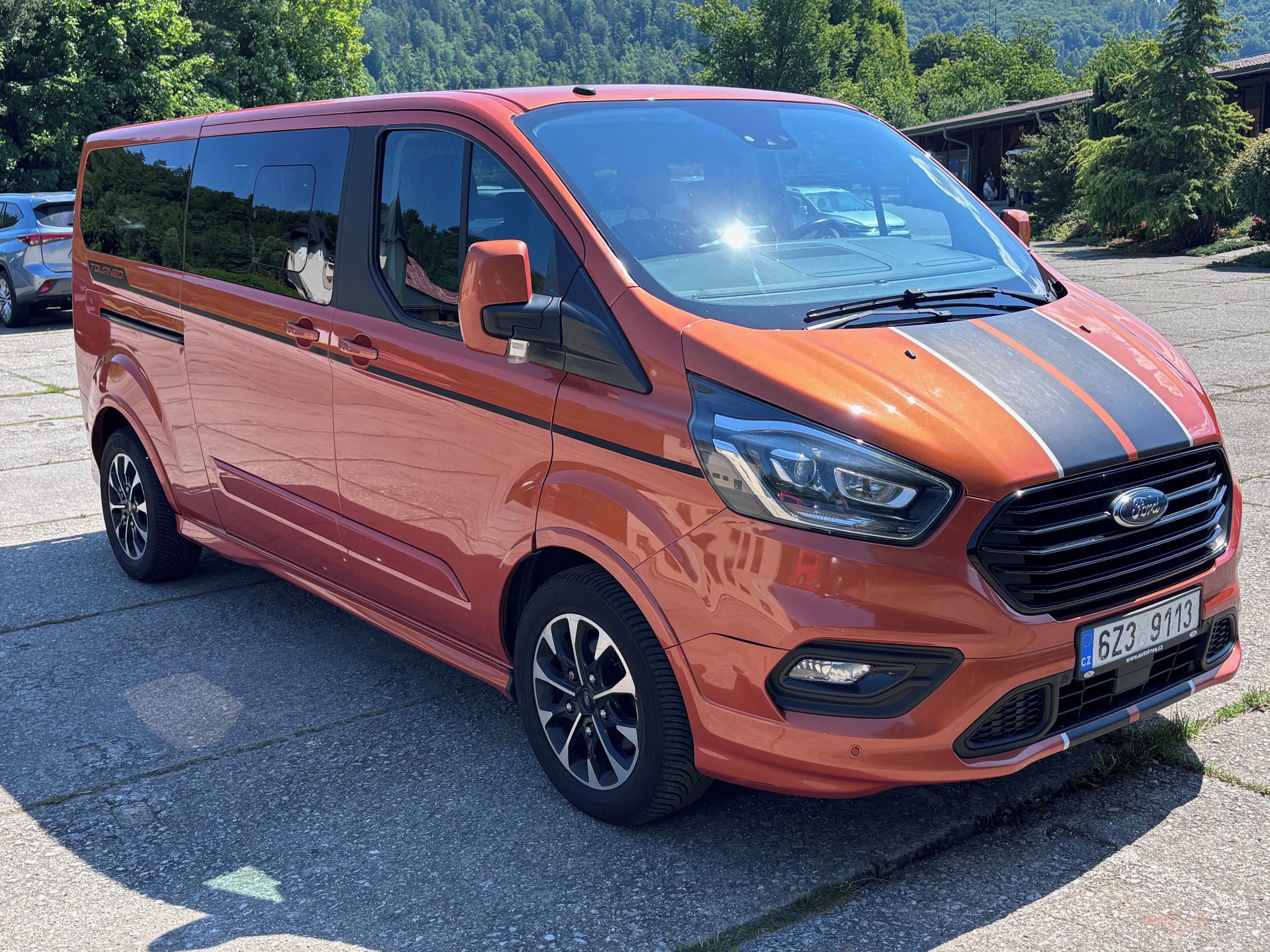 Ford Tourneo Custom, L2Sport 2.0 Orange Glow, 2018, - fotka 3