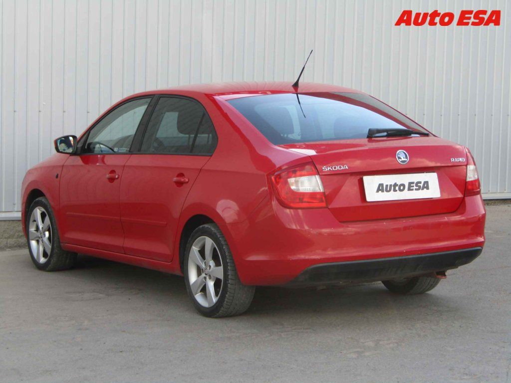 Škoda Rapid, 1.6TDi,ČR,Klima - fotka 6