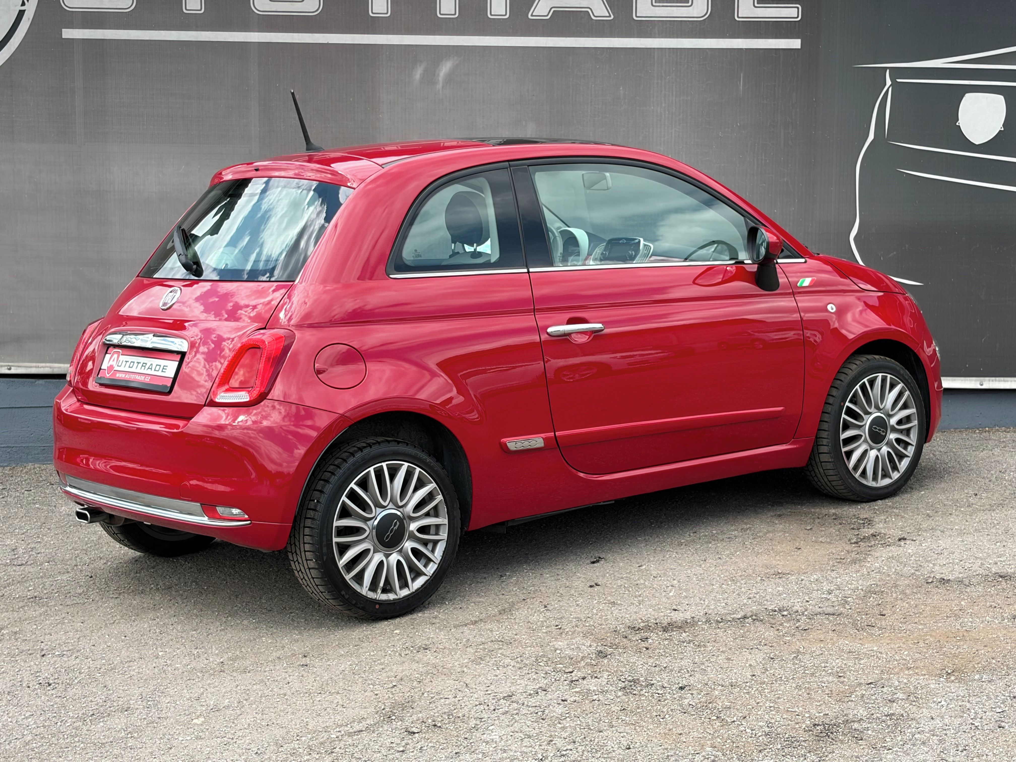 Fiat 500, 1.2i 51kW, PANORAMA, 2x kola - fotka 4
