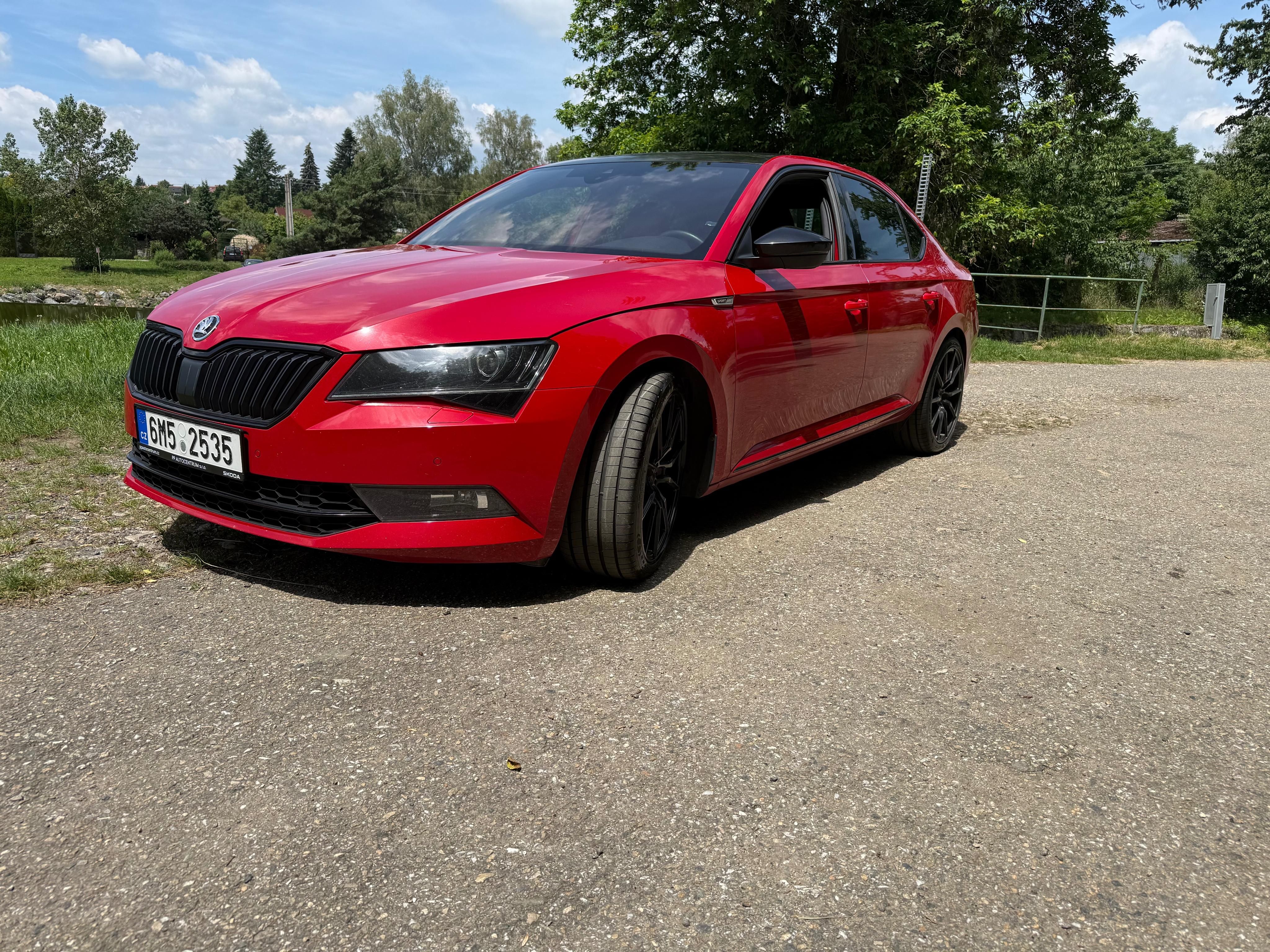 Škoda Superb, Sportline nezávislé topení - fotka 2