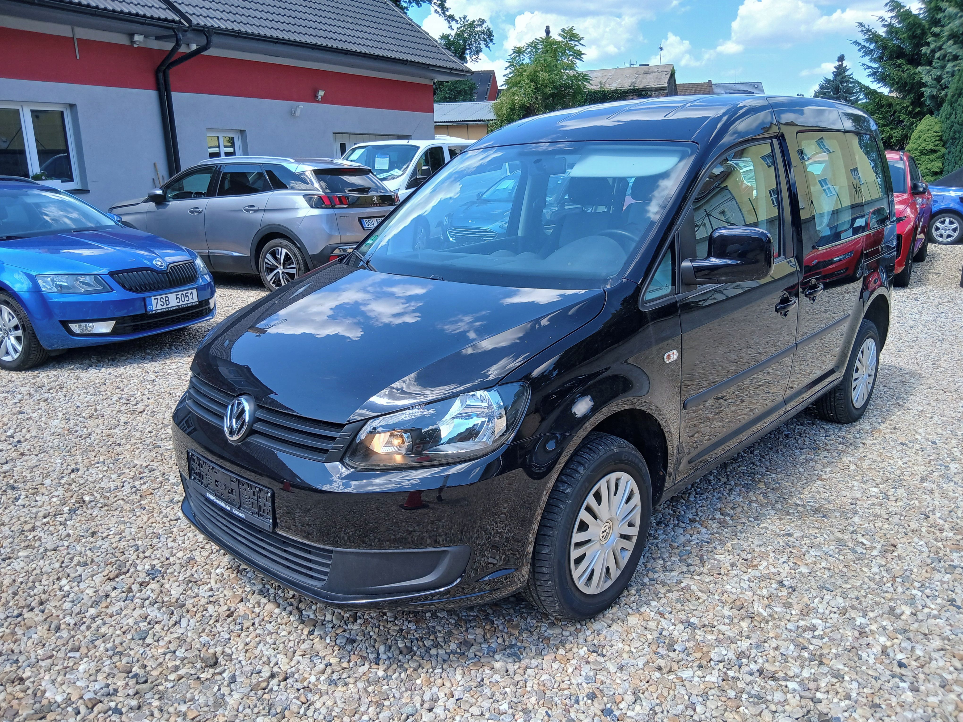 Volkswagen Caddy, 2.0TDi 81KW 4x4 7míst S.Kniha