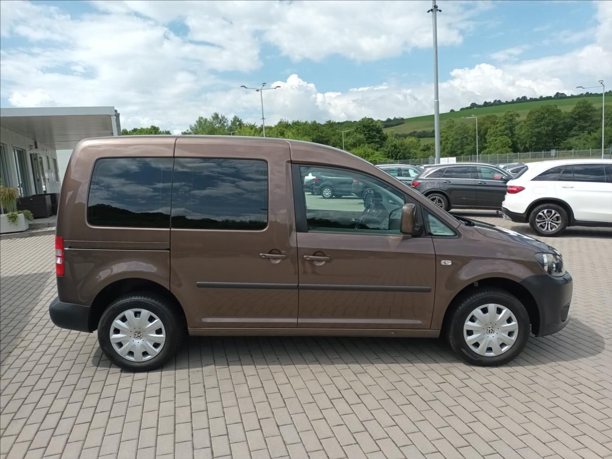 Volkswagen Caddy, 1,2 TSI,63KW,7MÍST,KLIMA,SERVI - fotka 4