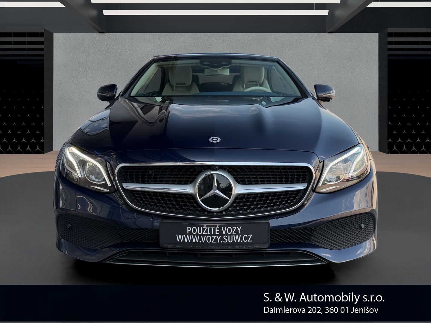 Mercedes-Benz Třídy E, 400 D 4M,Cabrio, Burmester, Av - fotka 3