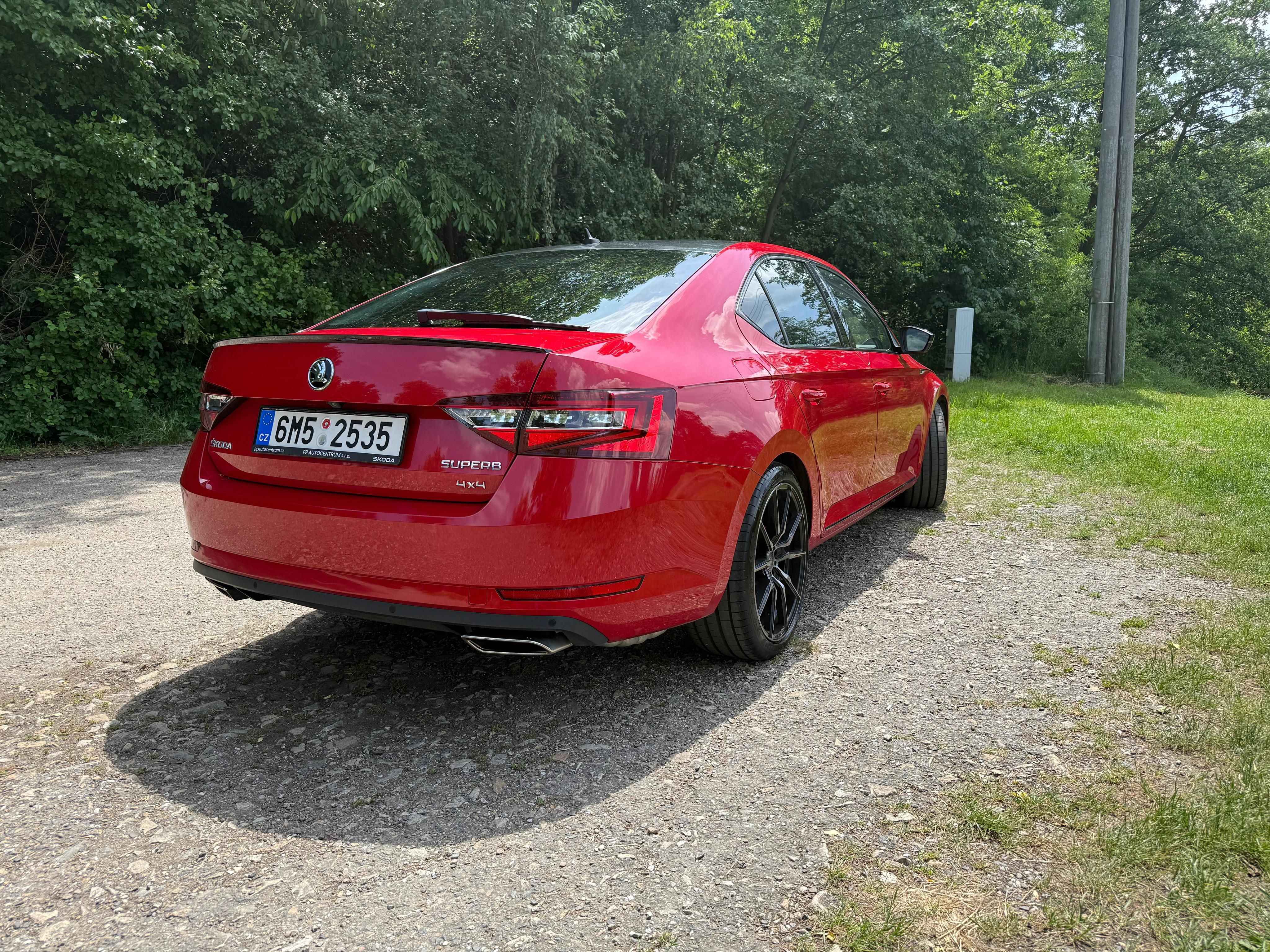 Škoda Superb, Sportline nezávislé topení - fotka 4