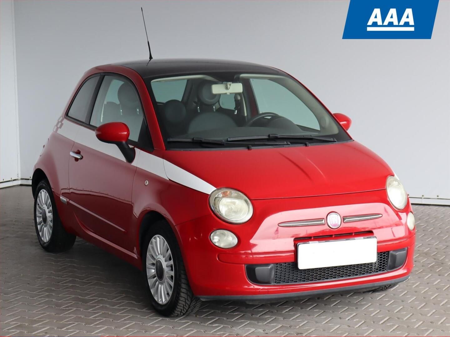 Fiat 500, 1.2, Automat, Serv.kniha