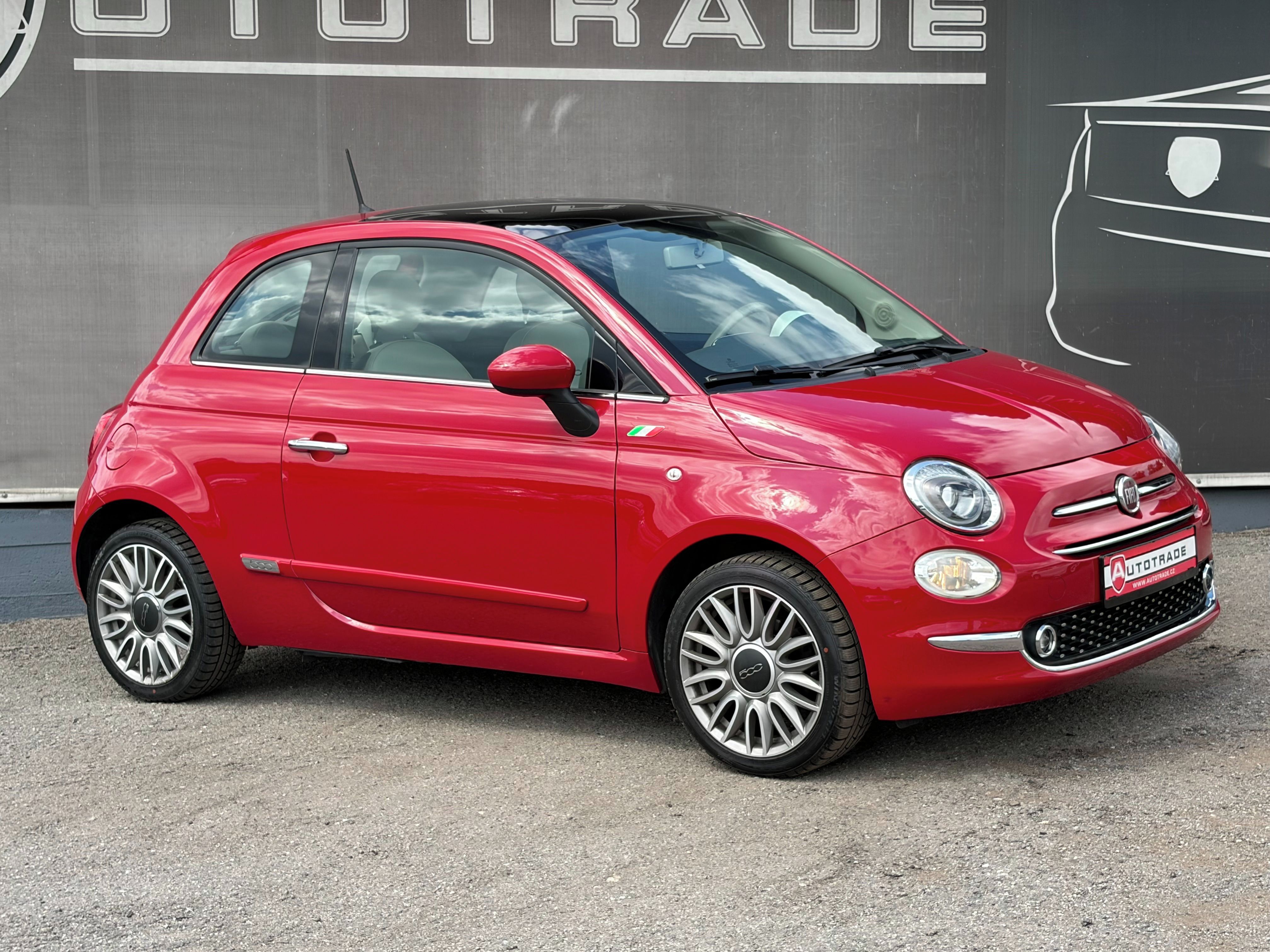 Fiat 500, 1.2i 51kW, PANORAMA, 2x kola - fotka 6
