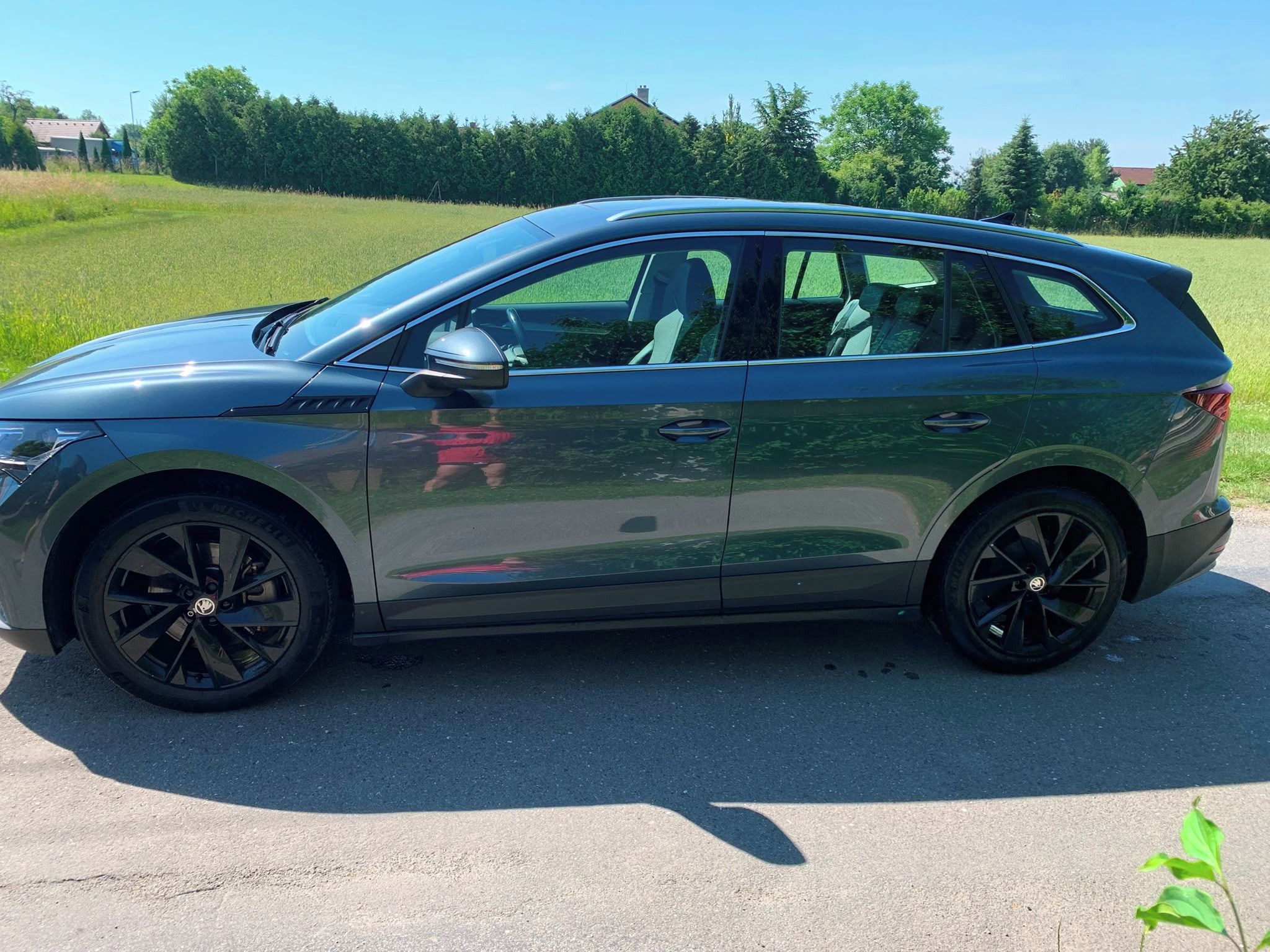 Škoda Enyaq, Baterie80,SoH 93,panorama,DPH - fotka 2