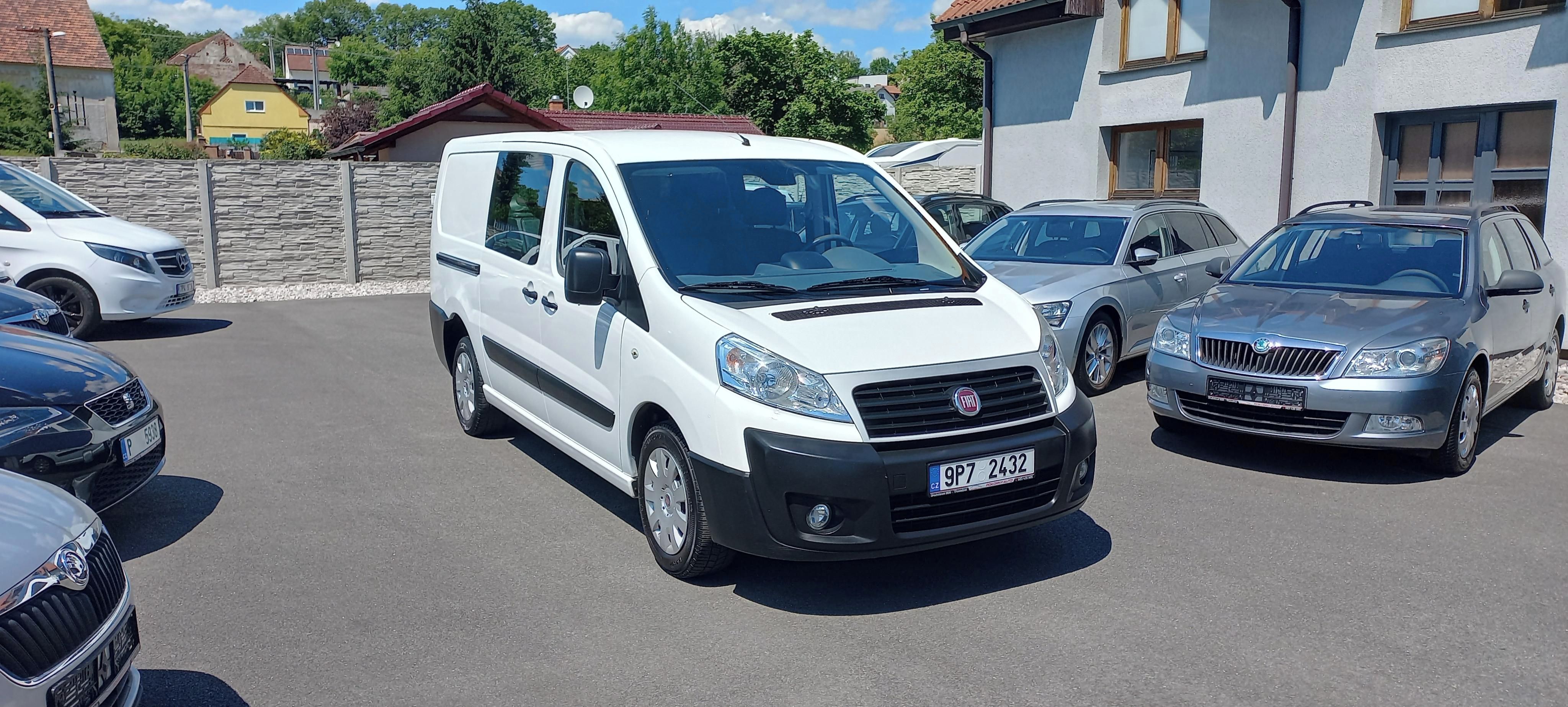Fiat Scudo, 2.0 Jtd 94kw 6x mist+ nakldový