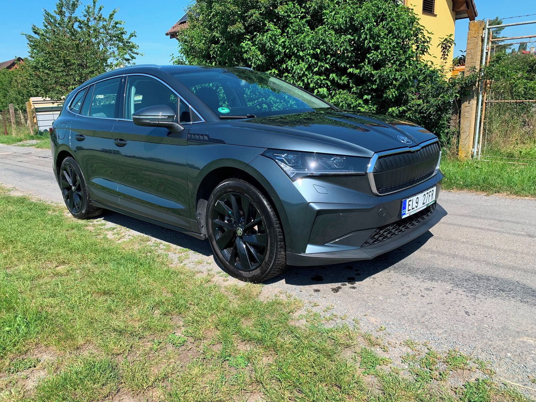 Škoda Enyaq, Baterie80,SoH 93,panorama,DPH - fotka 6