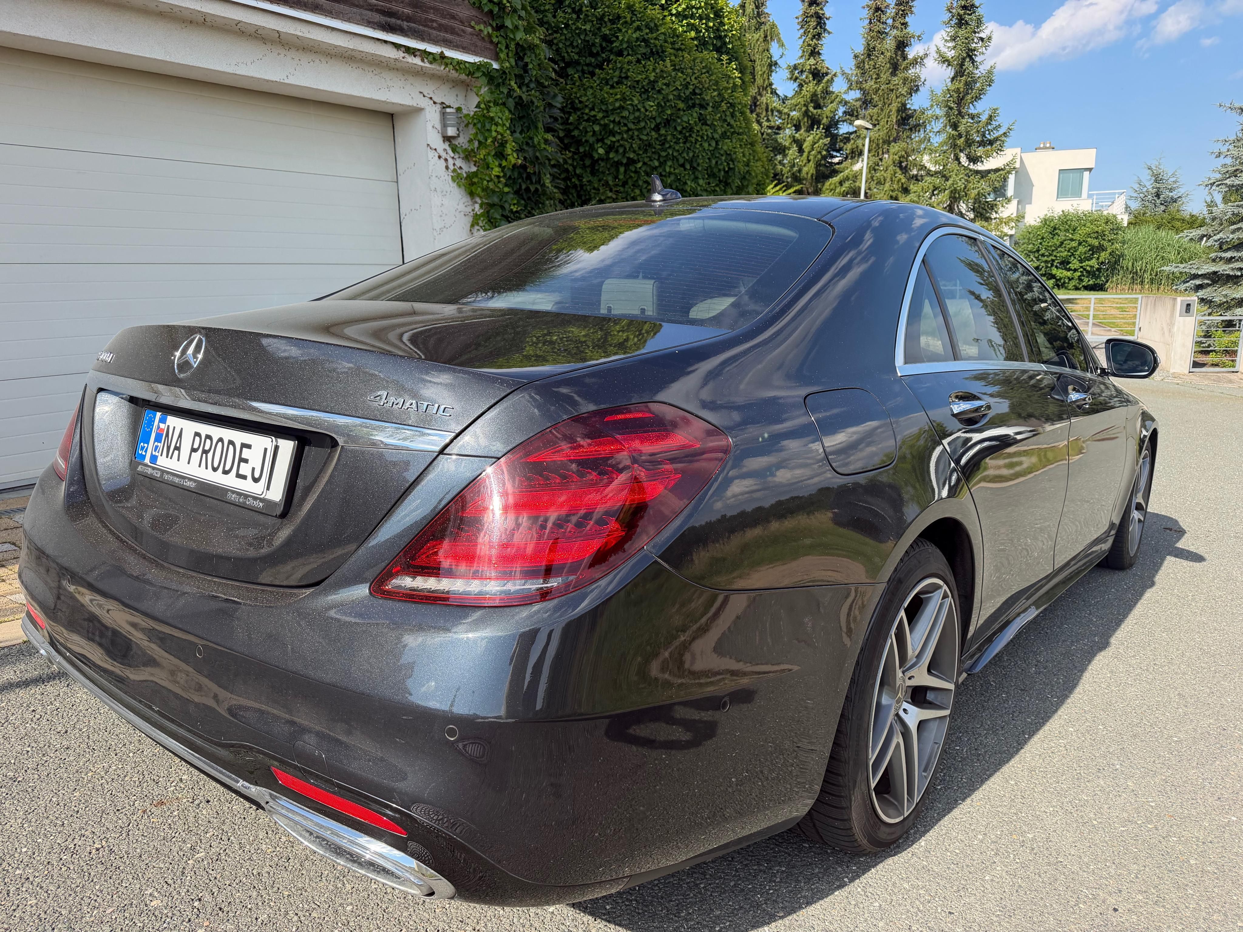 Mercedes-Benz Třídy S, 2018, 350D, 4matic, facelift - fotka 4