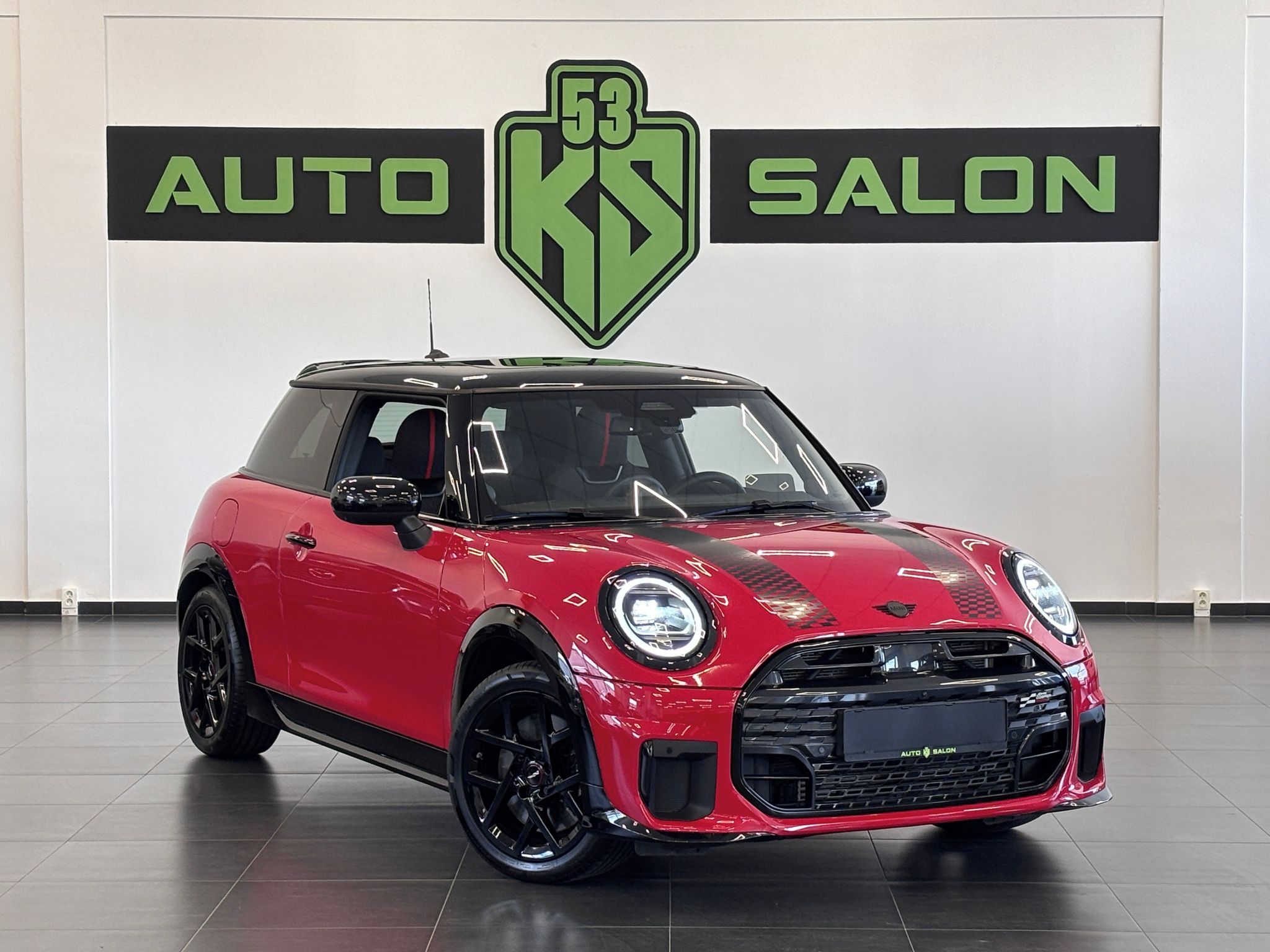 Mini Cooper, JCW Chilli red, Panorama Sport