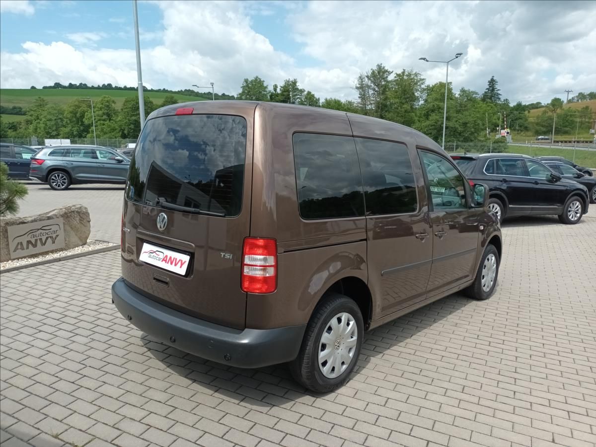Volkswagen Caddy, 1,2 TSI,63KW,7MÍST,KLIMA,SERVI - fotka 5