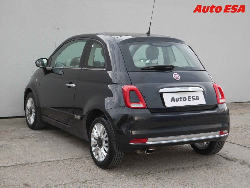 Fiat 500, 1.2,kůže,AC - fotka 4