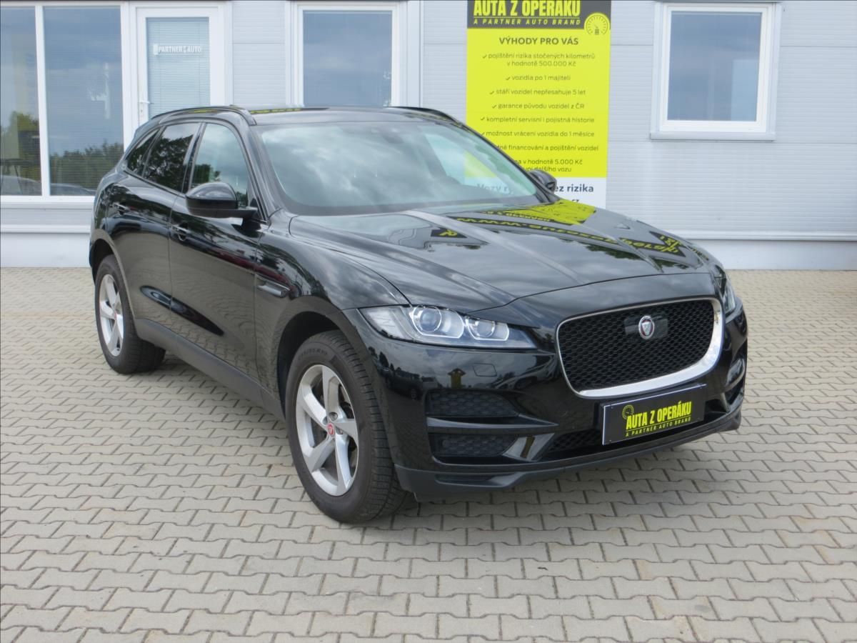 Jaguar F-Pace, 2,0 20D 132KW,PURE AWD,DPH,ČR