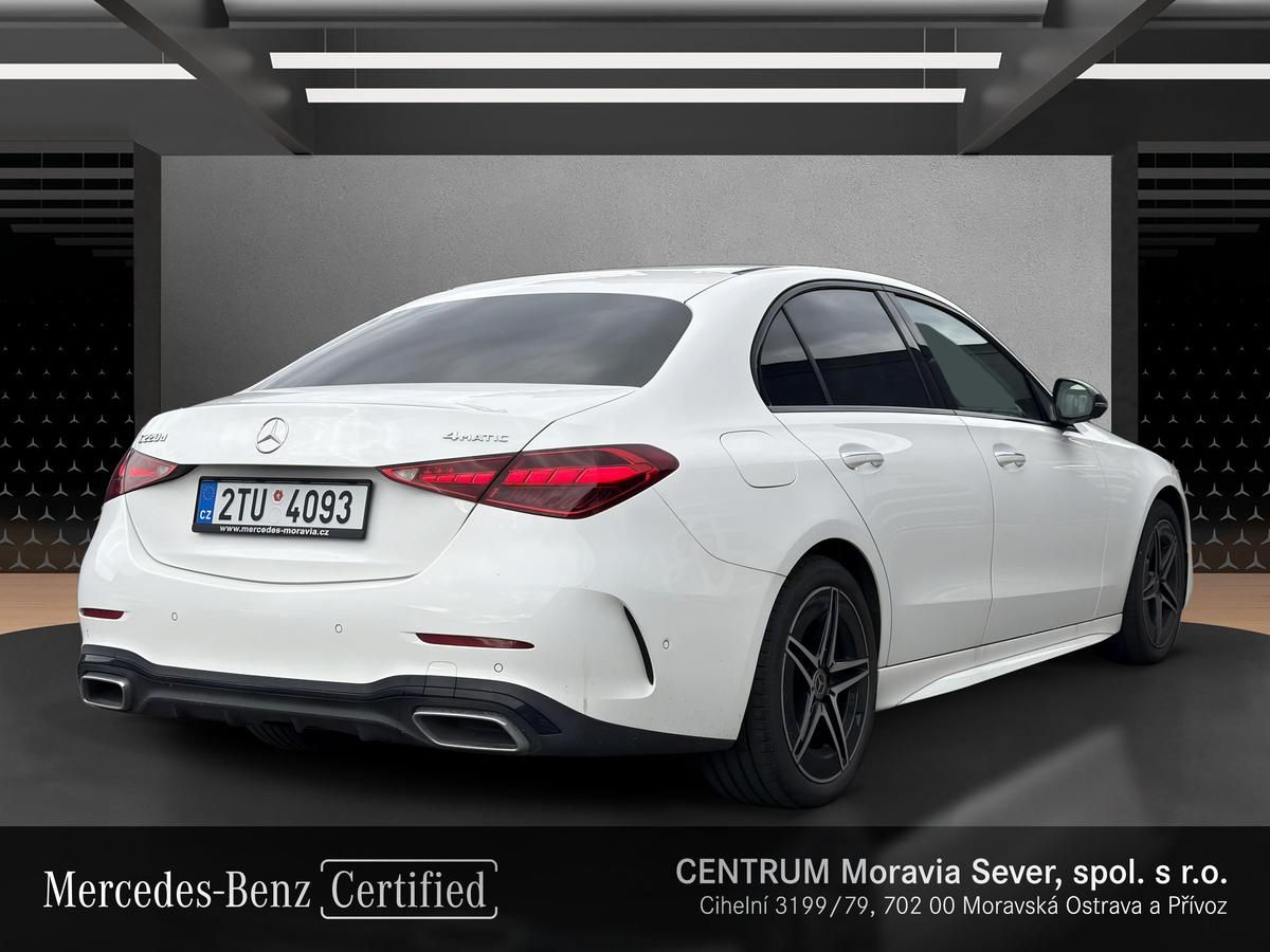 Mercedes-Benz Třídy C, C 220 d 4MATIC   2,0 - fotka 5
