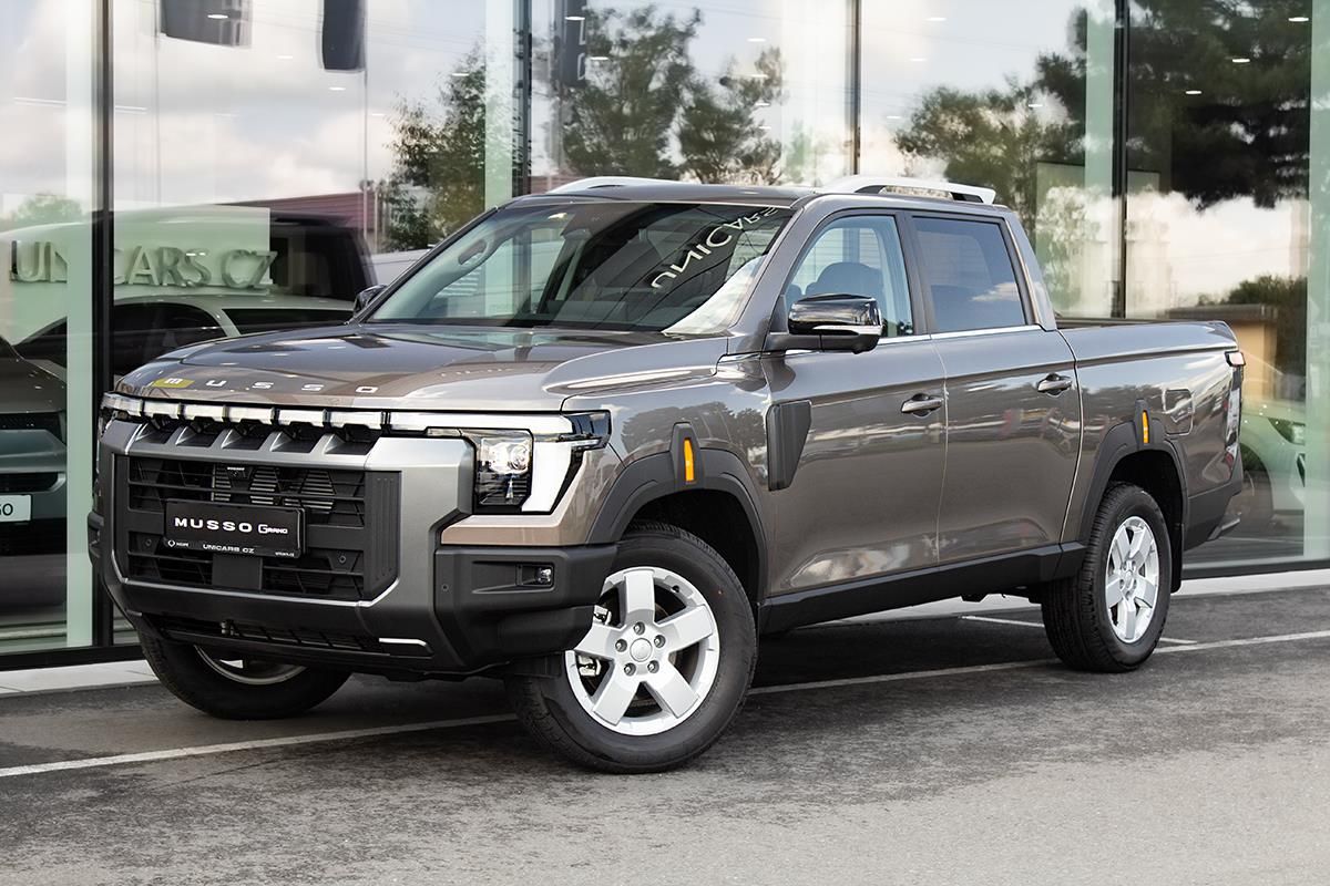 SsangYong Musso, 2,2 e-XDI 4WD AT PREMIUM+  Gra