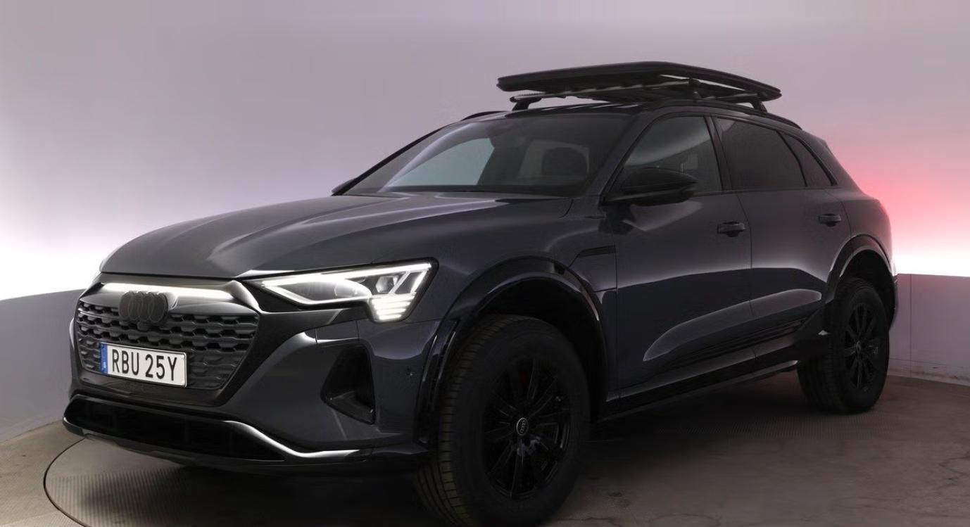 Audi Q8 e-tron, 55 Q SoH 92% 360k HuD Pano.