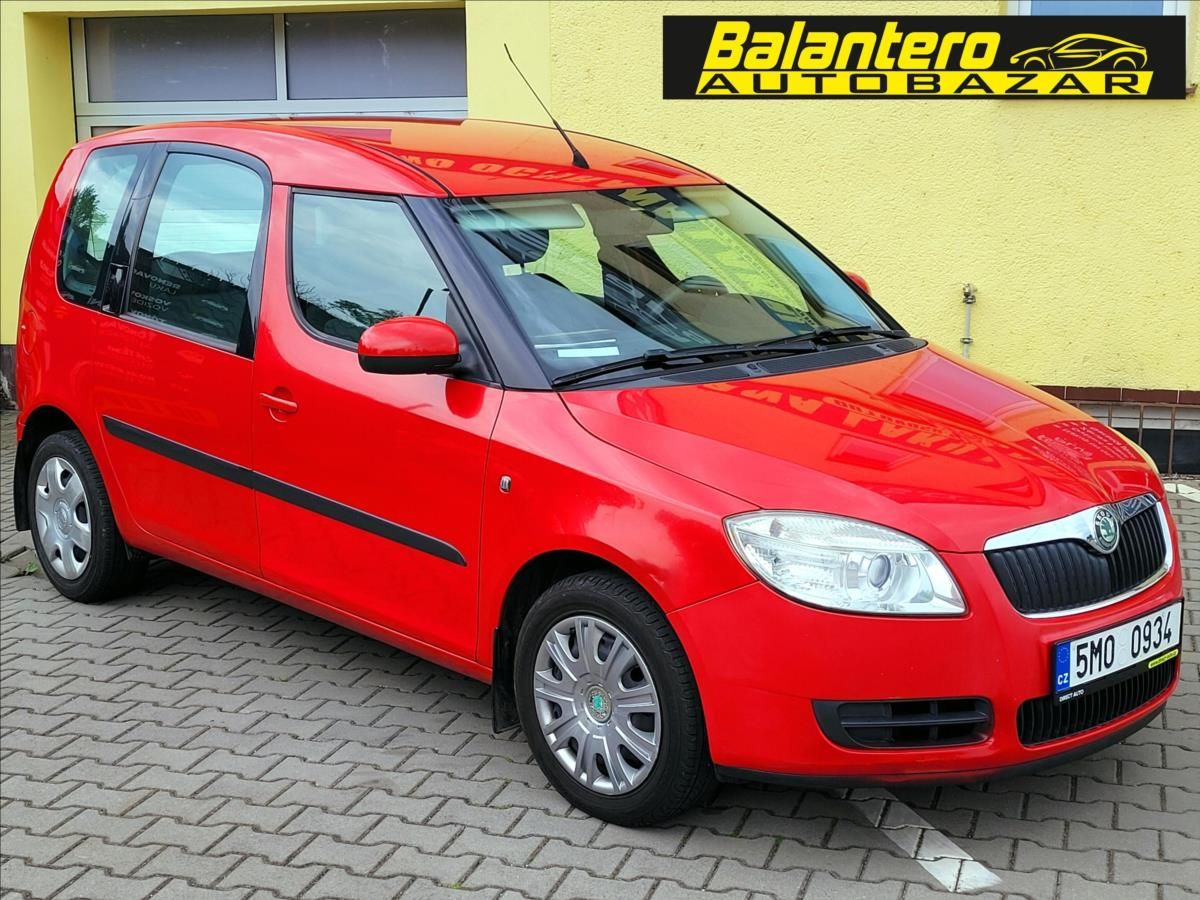 Škoda Roomster, 1,4 16v 63kW, ČR, SERV. KNIHA
