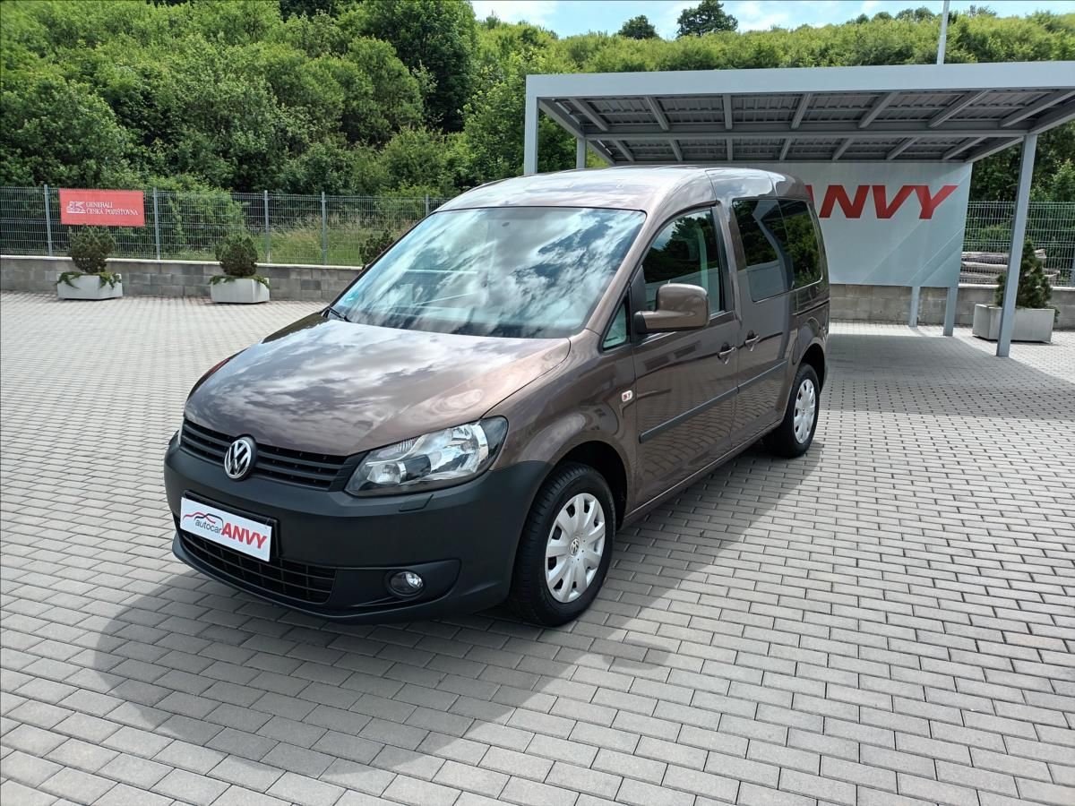 Volkswagen Caddy, 1,2 TSI,63KW,7MÍST,KLIMA,SERVI