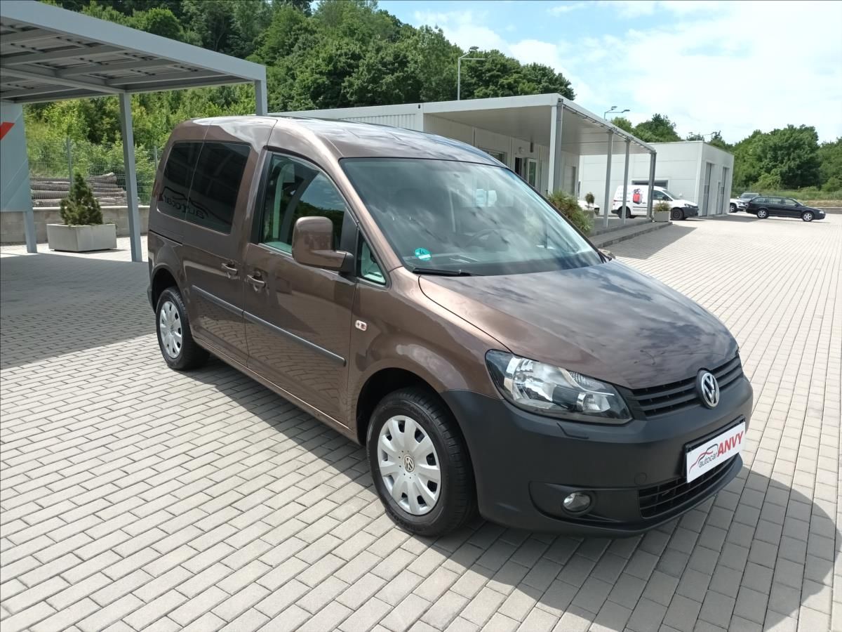 Volkswagen Caddy, 1,2 TSI,63KW,7MÍST,KLIMA,SERVI - fotka 3