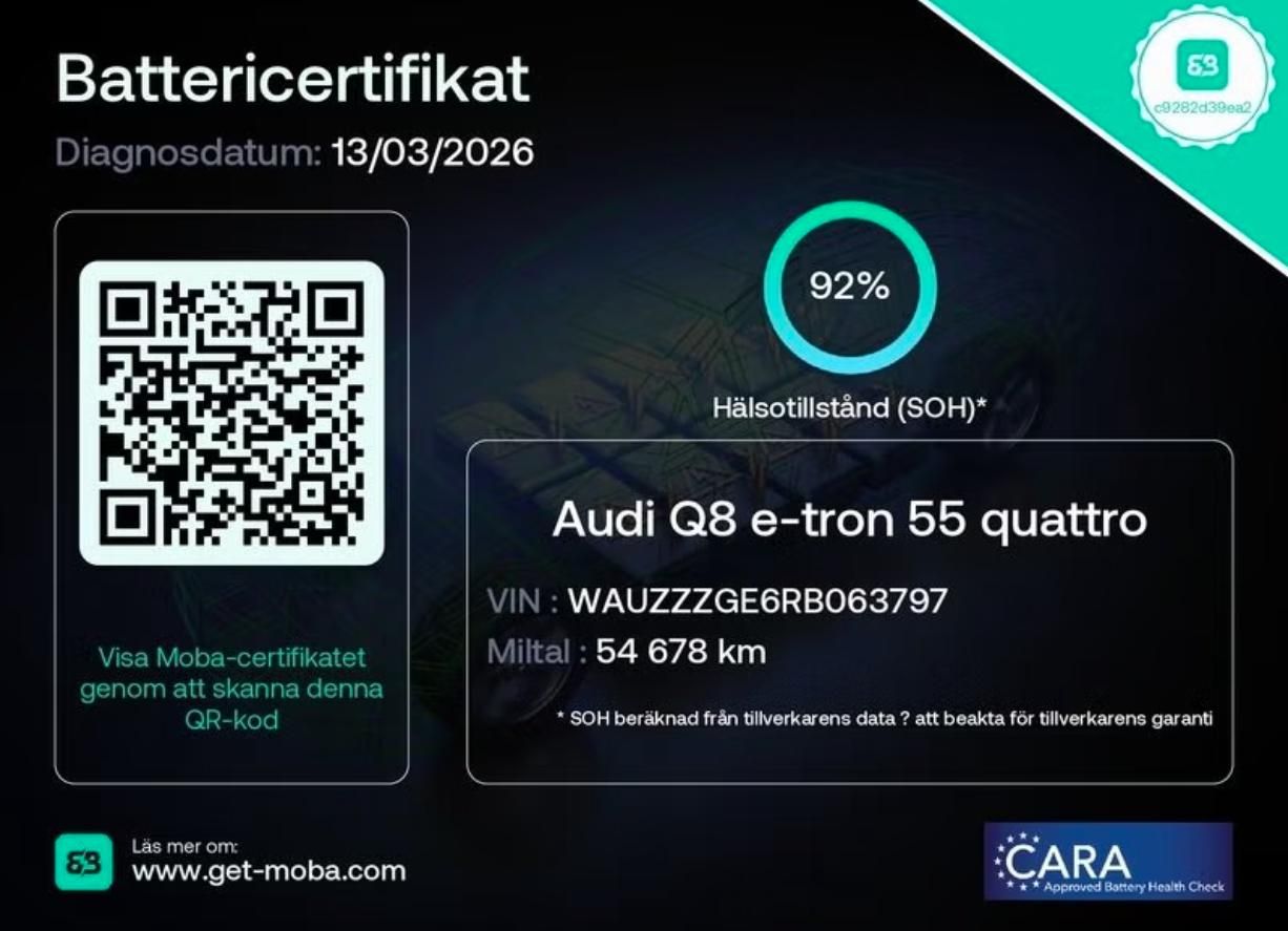 Audi Q8 e-tron, 55 Quattro Kamera SoH 92% LED - fotka 3