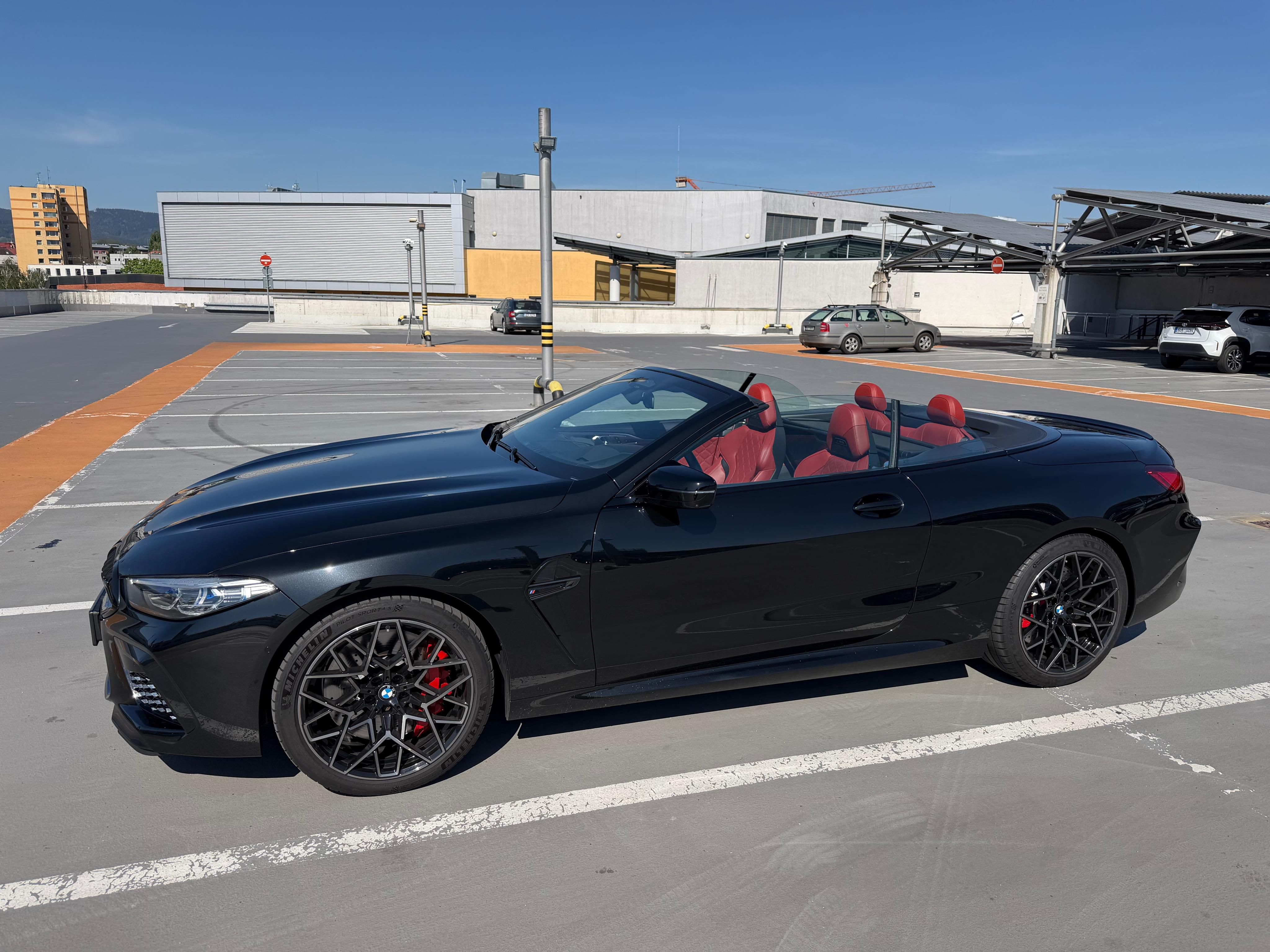 BMW M8, competition, cabrio, full